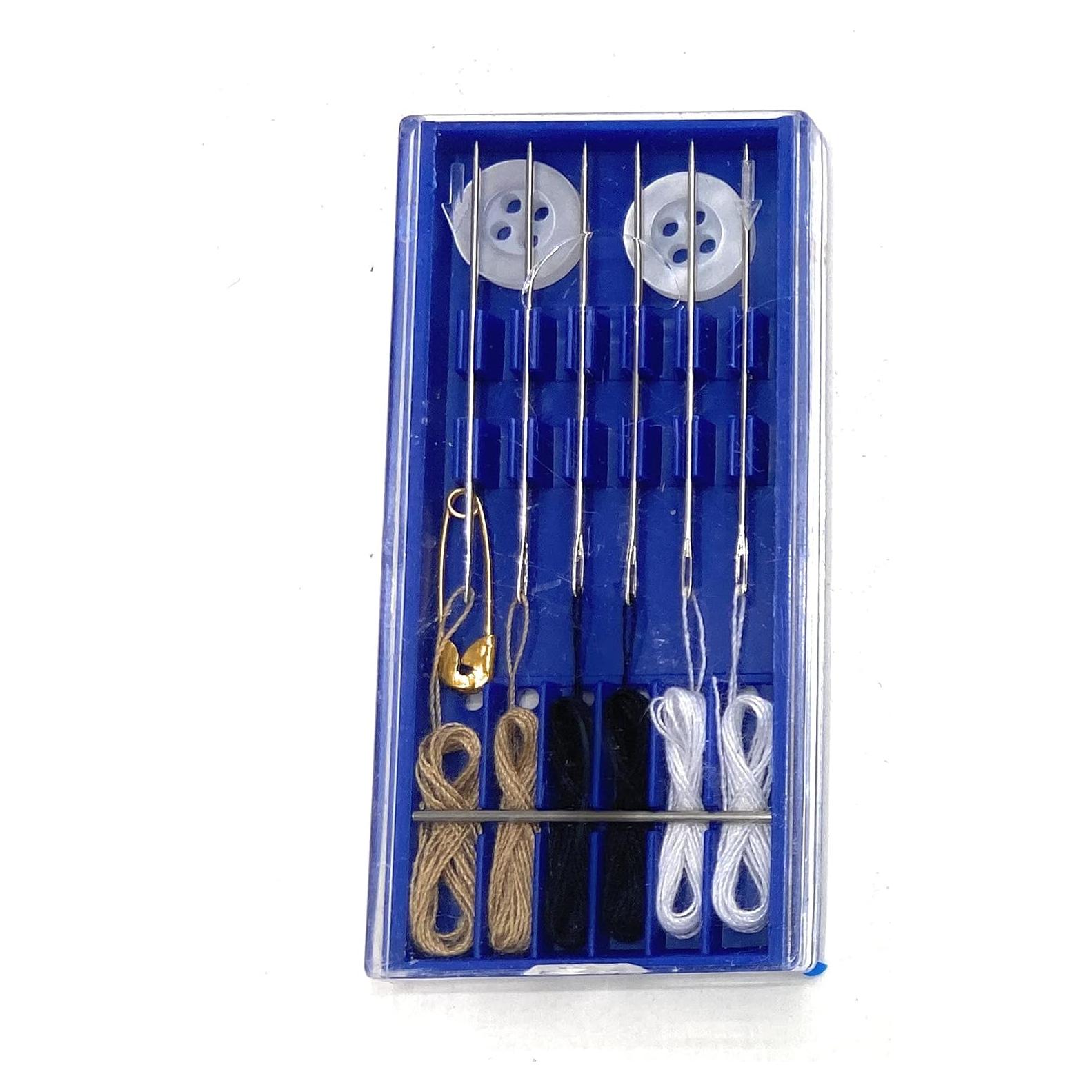 Emergency Repair Kit, Pre Threaded Needles, Buttons,Repair Sewing Kit