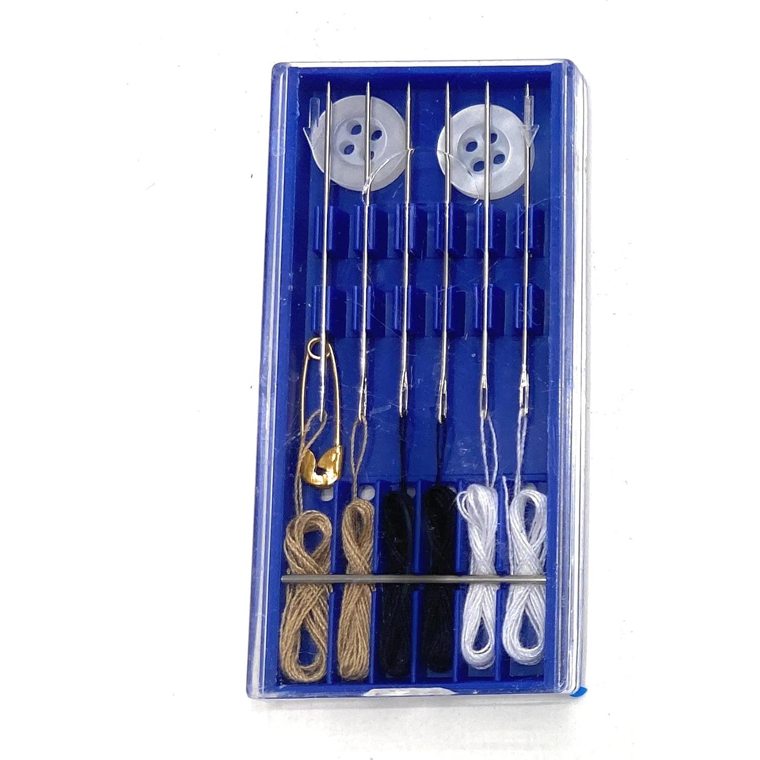 Emergency Repair Kit, Pre Threaded Needles, Buttons,Repair Sewing Kit