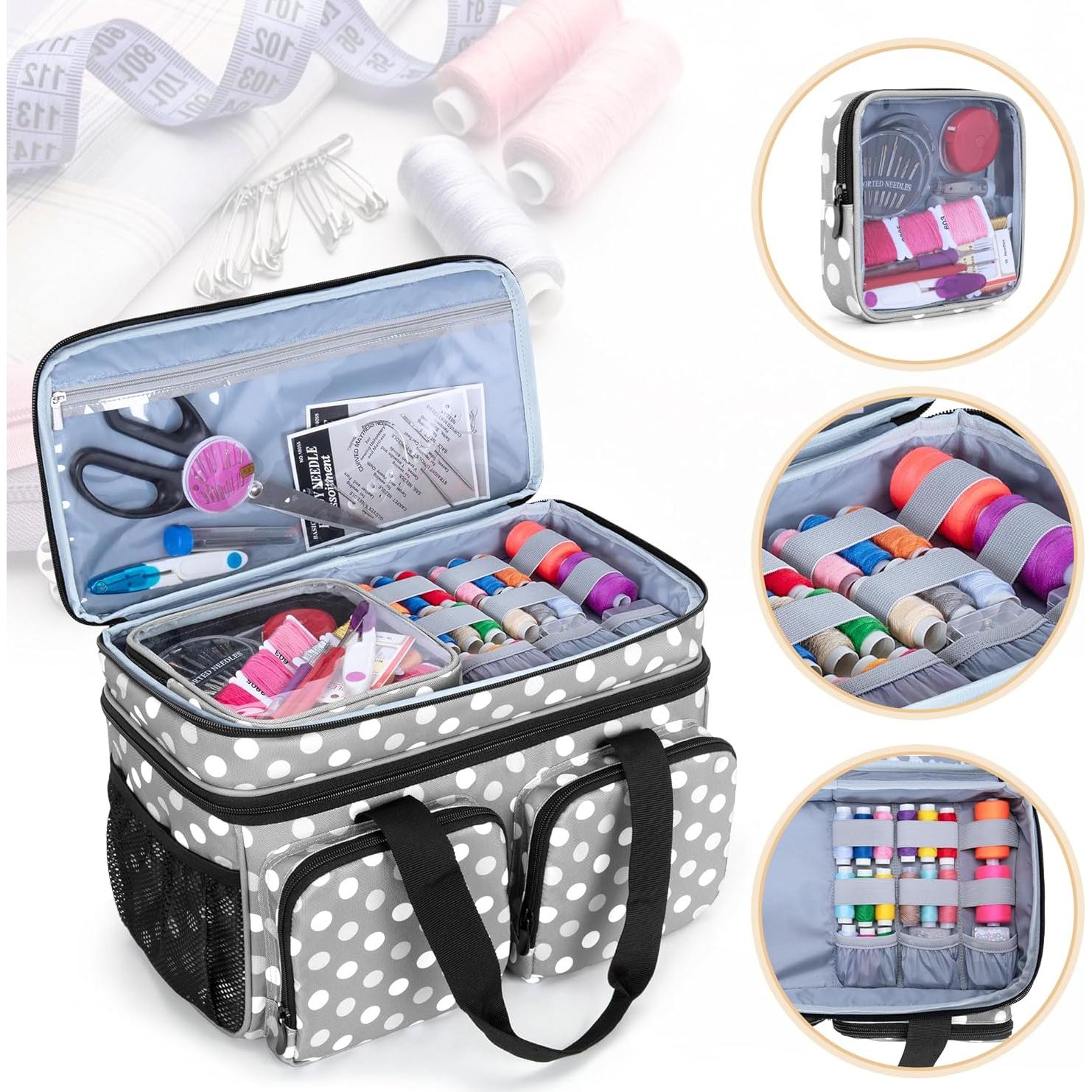 Bolsa Organizadora de Costura BAFASO Grande con Estuche