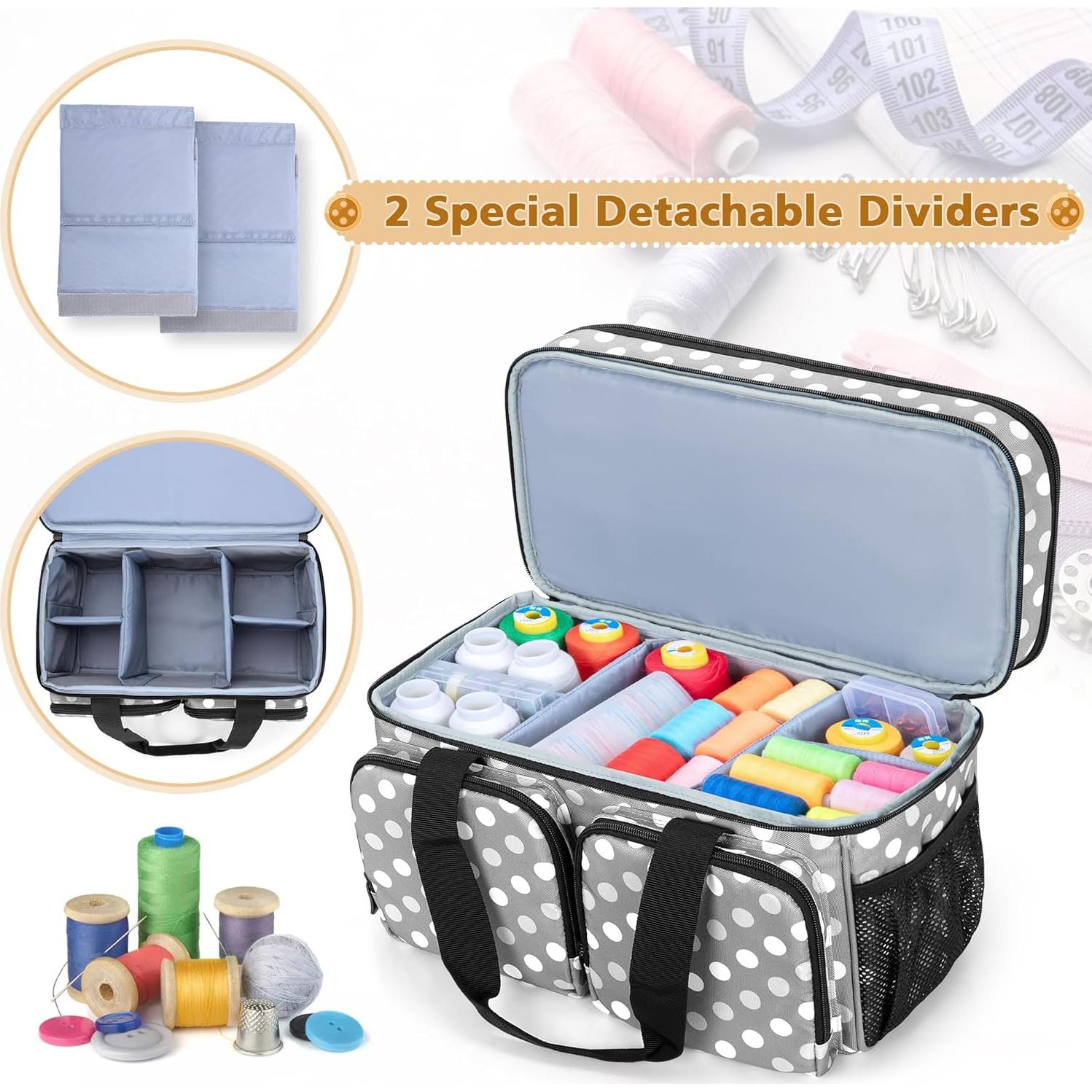 Bolsa Organizadora de Costura BAFASO Grande con Estuche