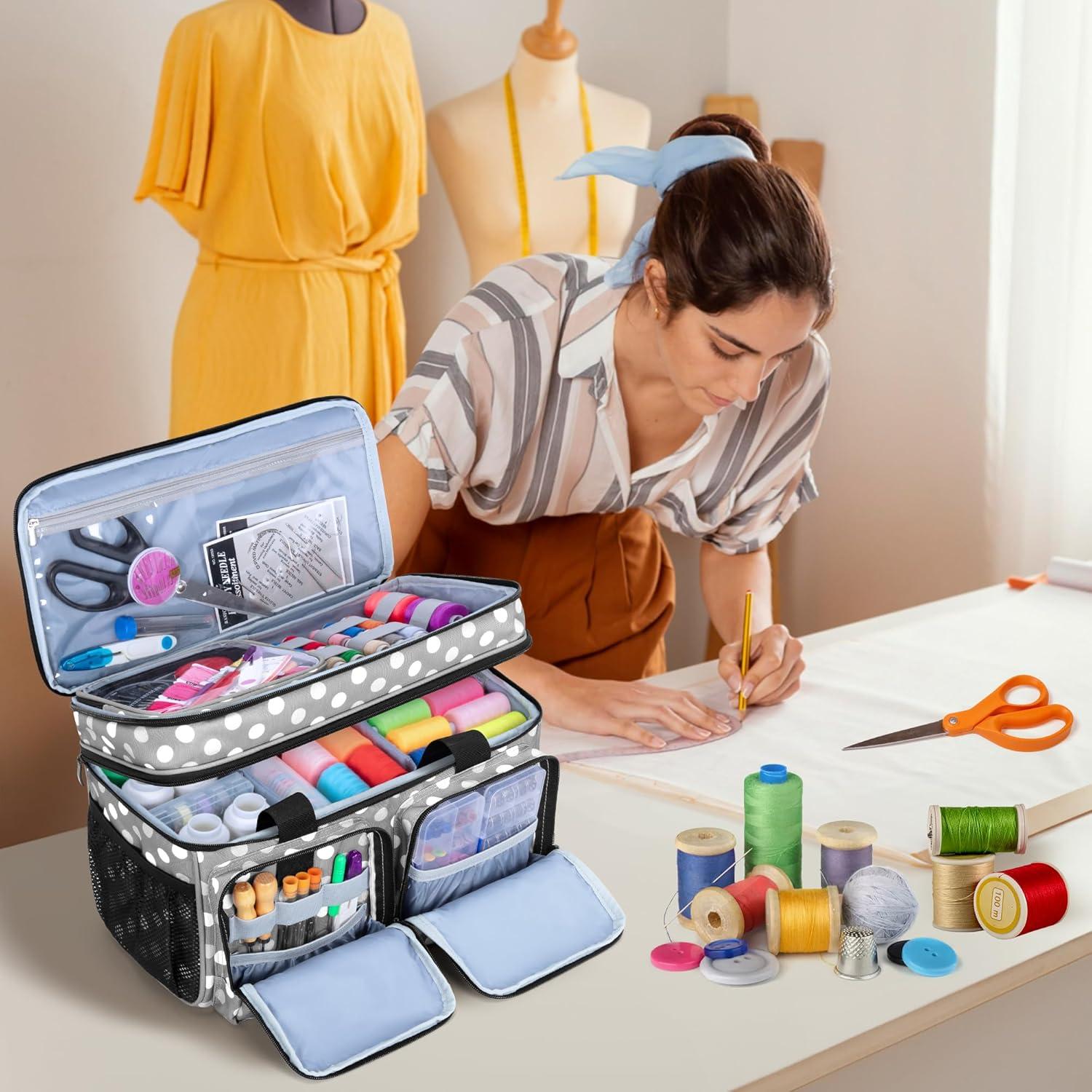 Bolsa Organizadora de Costura BAFASO Grande con Estuche