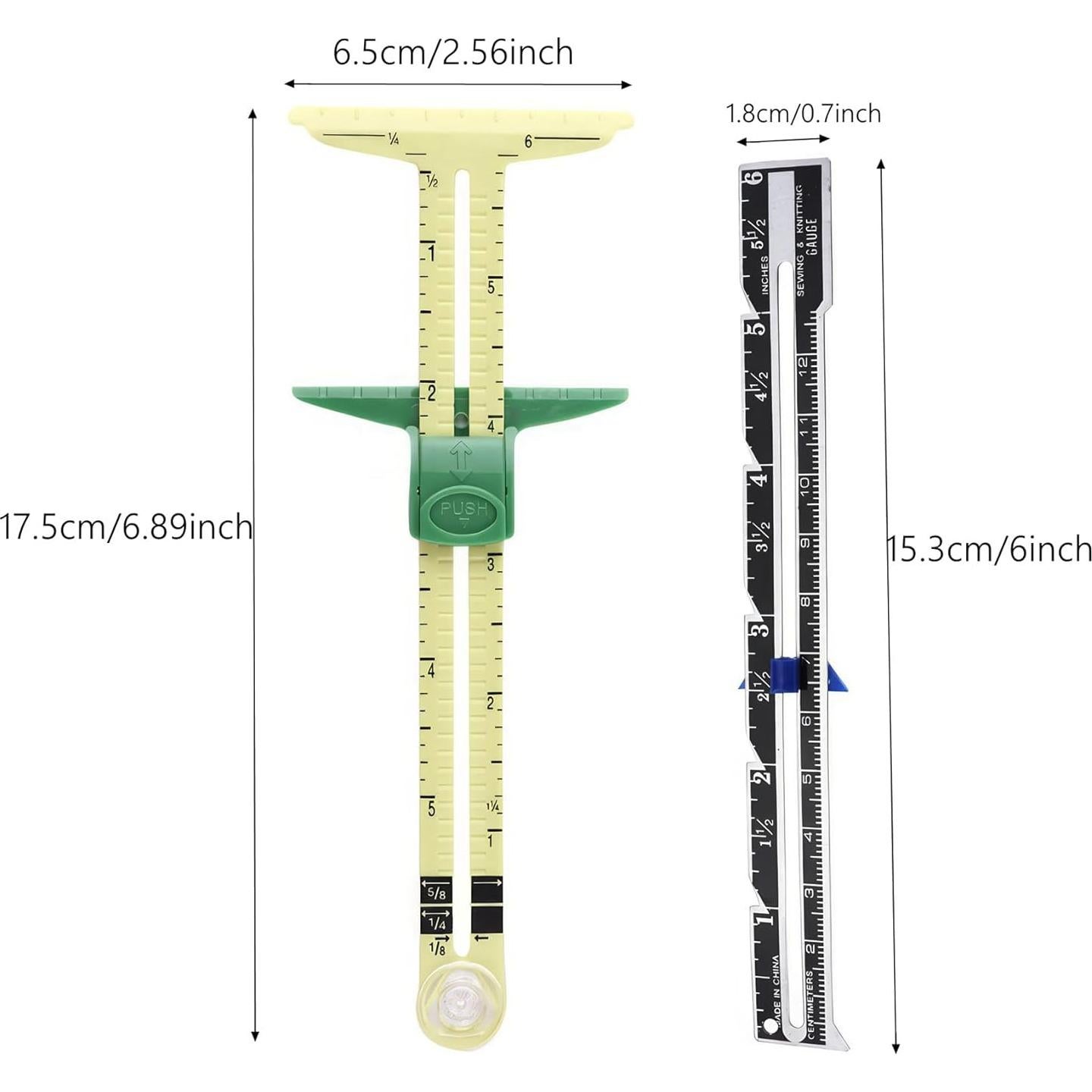 Juego de Herramientas de Medición de Costura LINXIAO 5-en-1