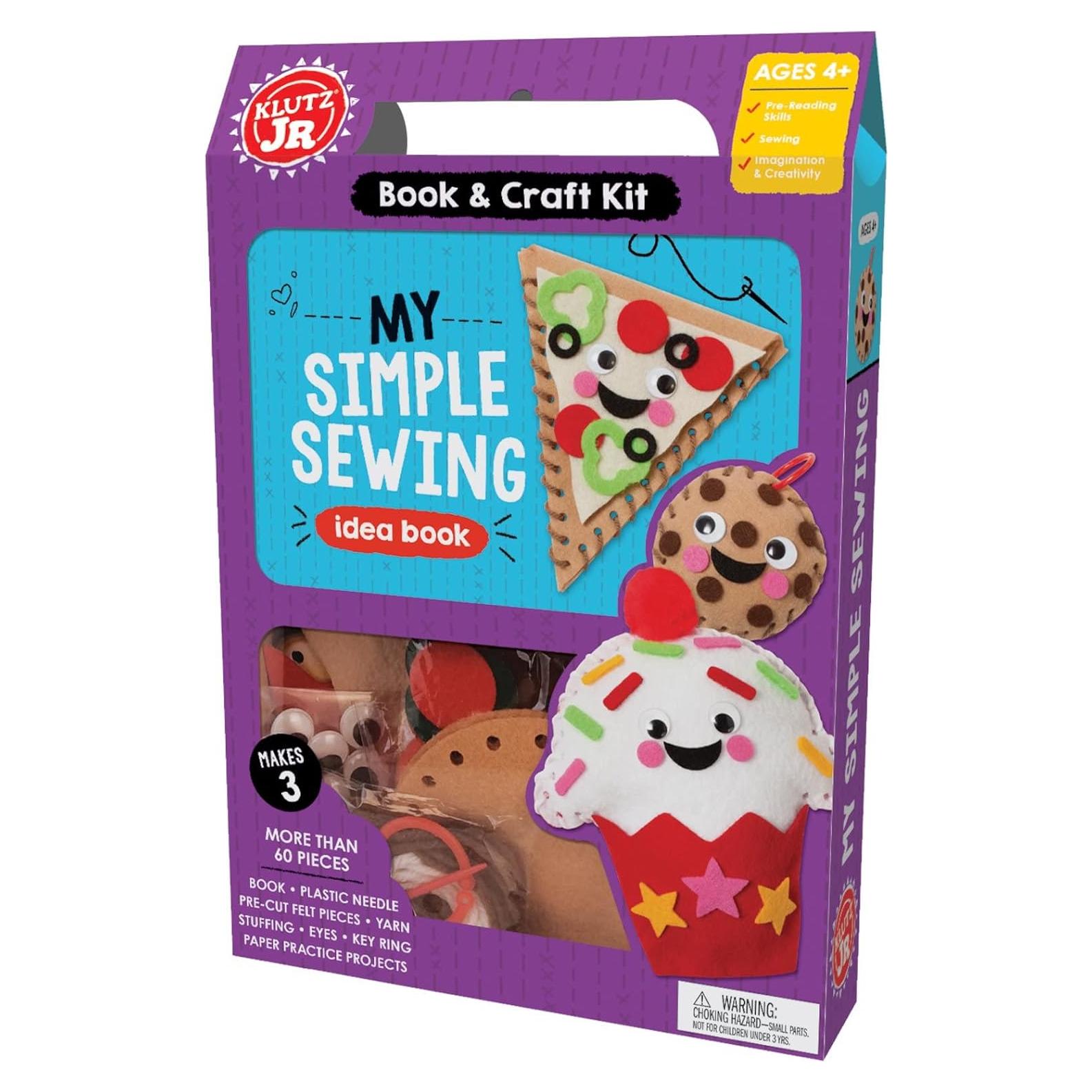 Kit de Costura Simple Klutz para Niños 4-6 Años
