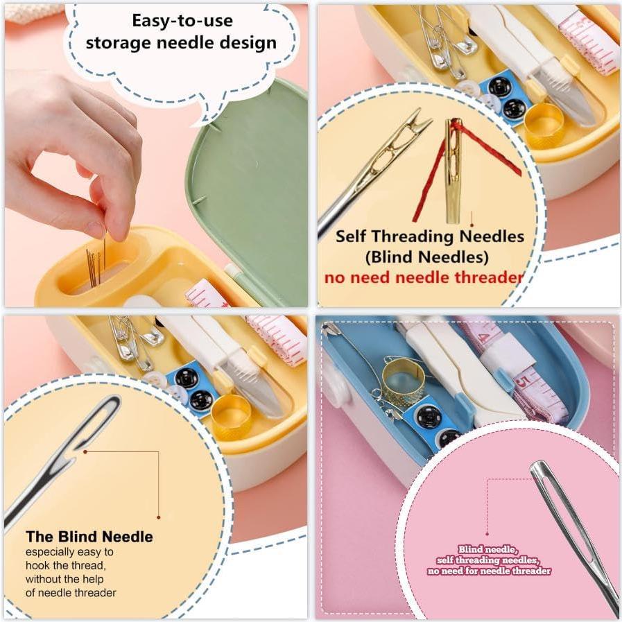 Mini Kit de Costura Portátil Like - 1 Juego Verde