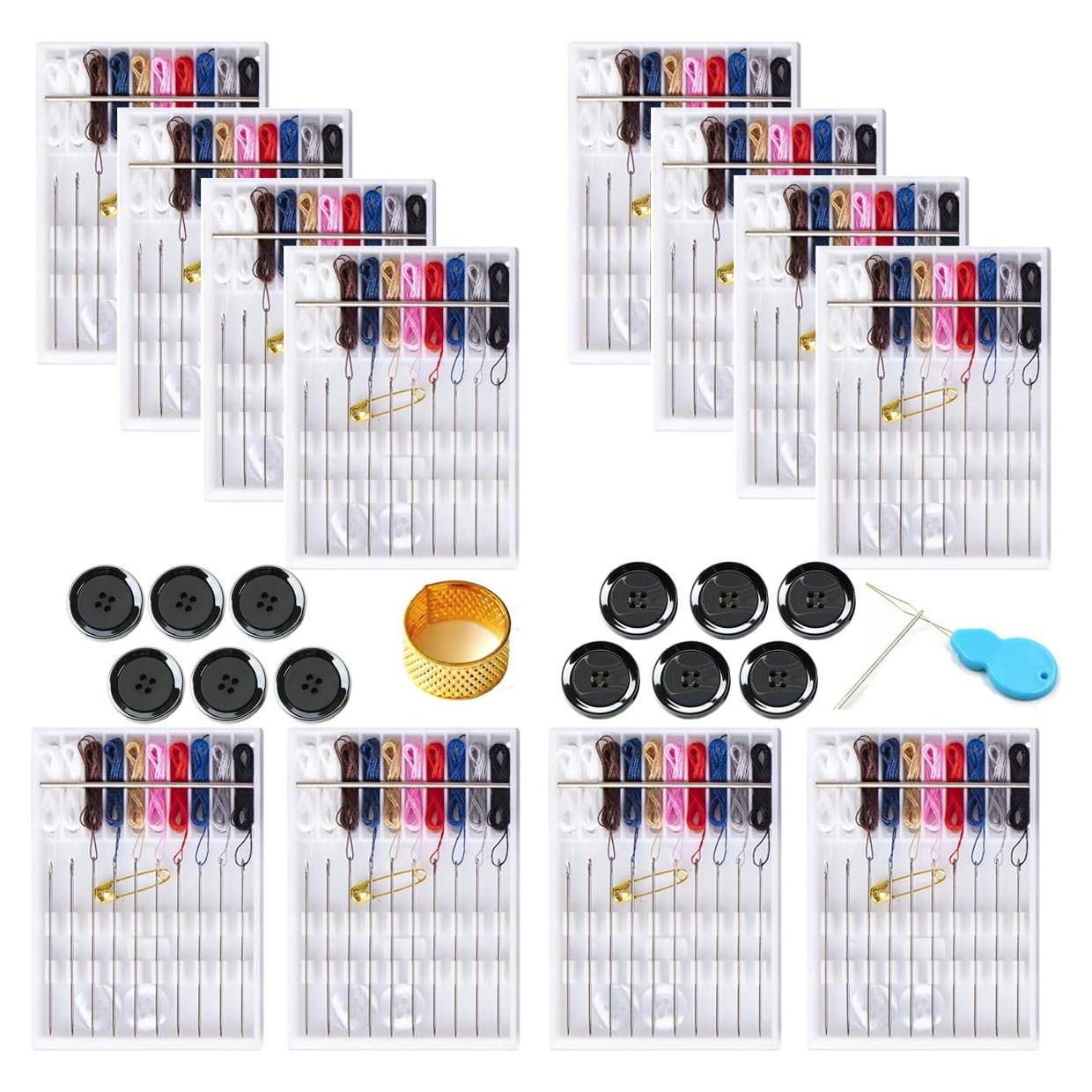Kit de Costura Rápido Y-Axis 12 Cajas con Agujas Pre-enhebradas