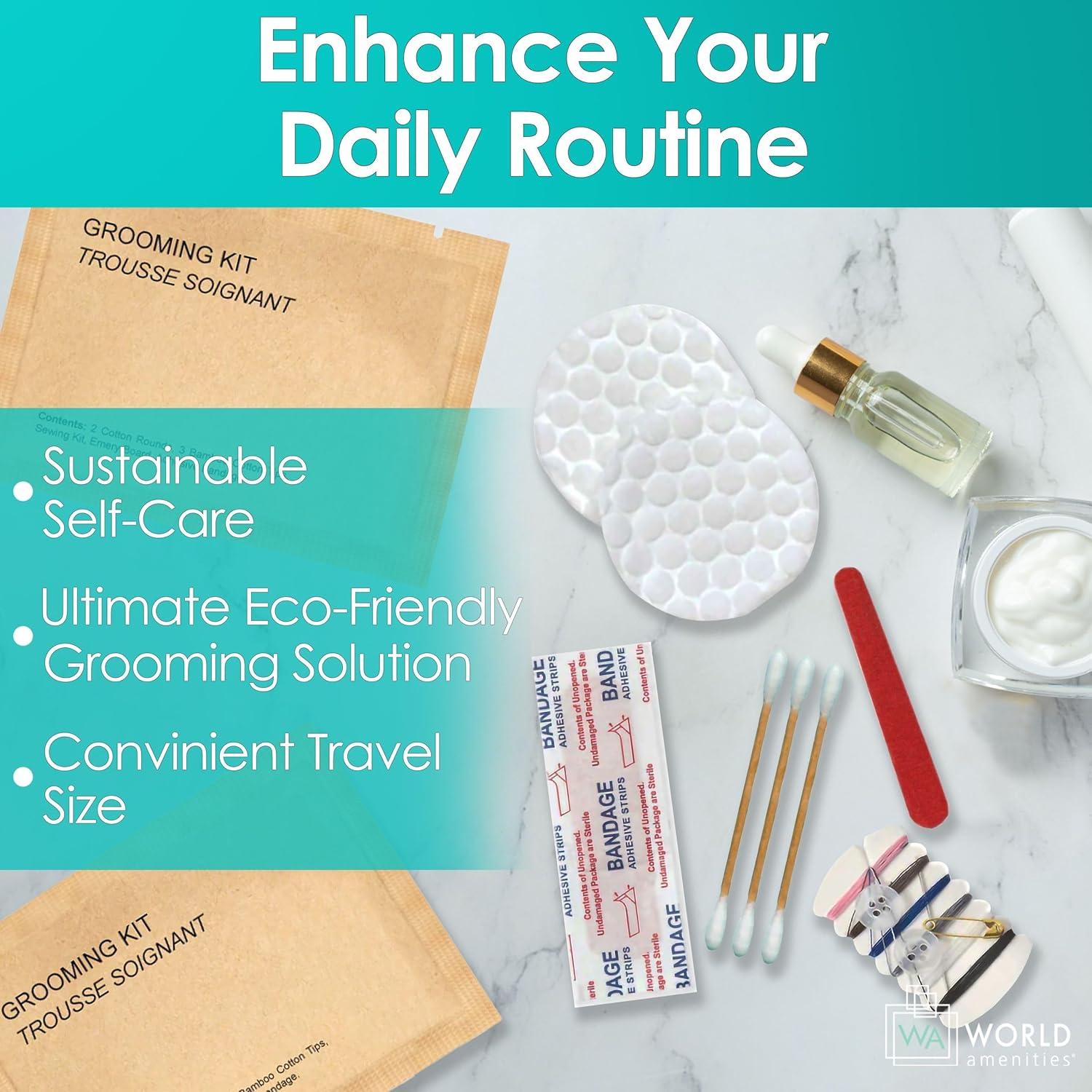 Kit de Aseo Sostenible World Amenities - 25 Artículos de Viaje