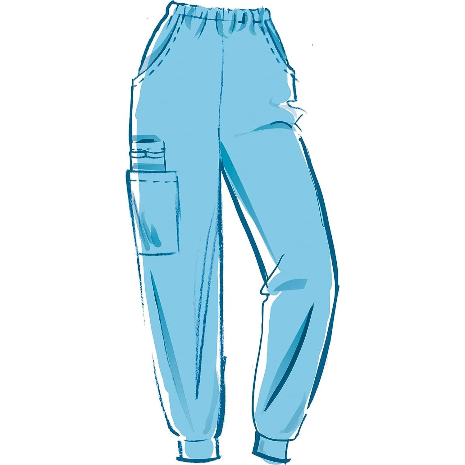 Kit de Patrón de Costura McCall M8421 para Tops y Pantalones Dama 16-24