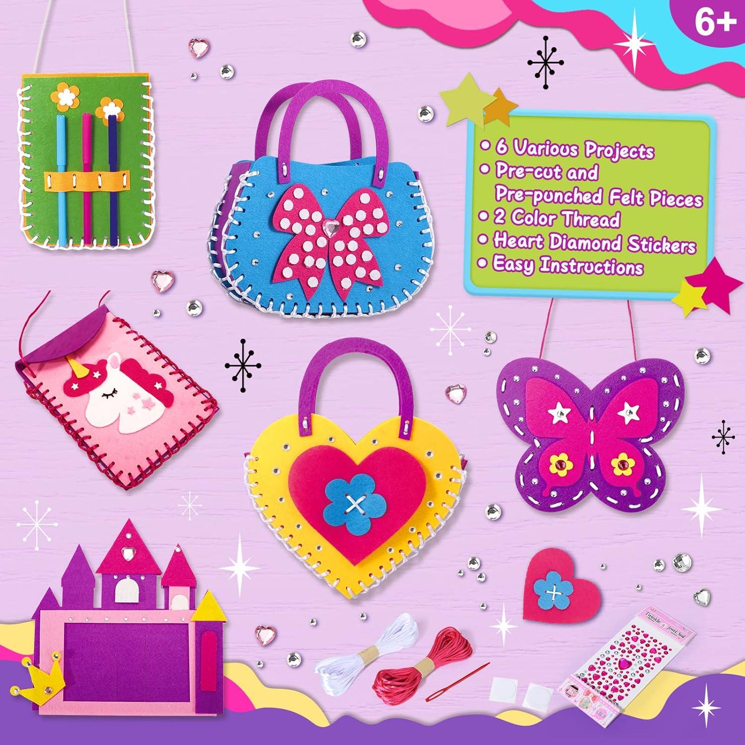 Kit de Costura Toylink para Niños - Manualidades Fieltro Unicornio