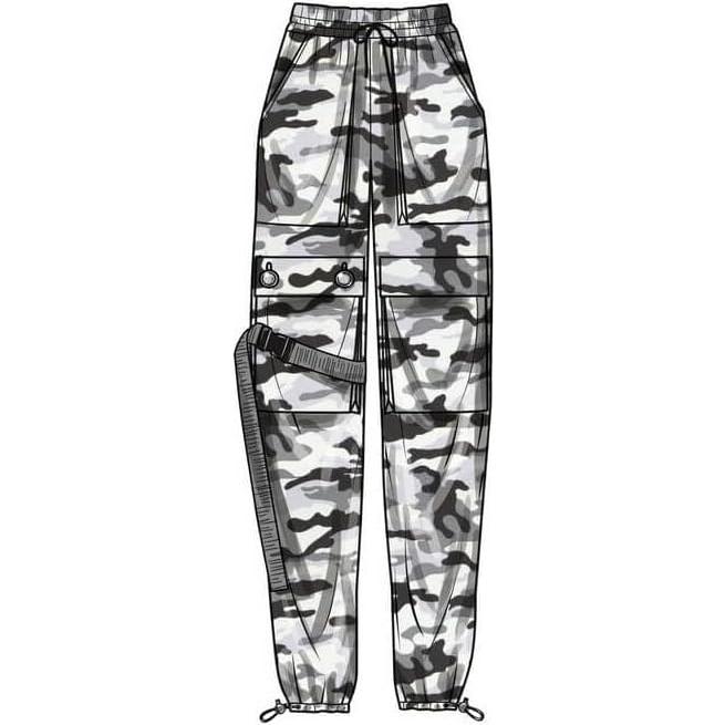 Kit de Patrón de Costura New Look N6745 Pantalones Cargo Unisex XS-XL