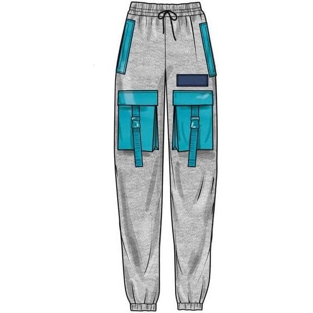 Kit de Patrón de Costura New Look N6745 Pantalones Cargo Unisex XS-XL