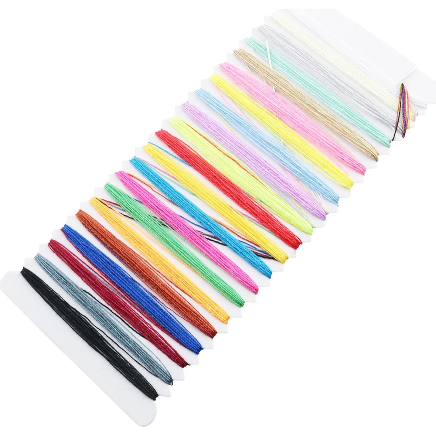 Kit de Costura de Viaje DGZZI 5 Piezas 21 Colores