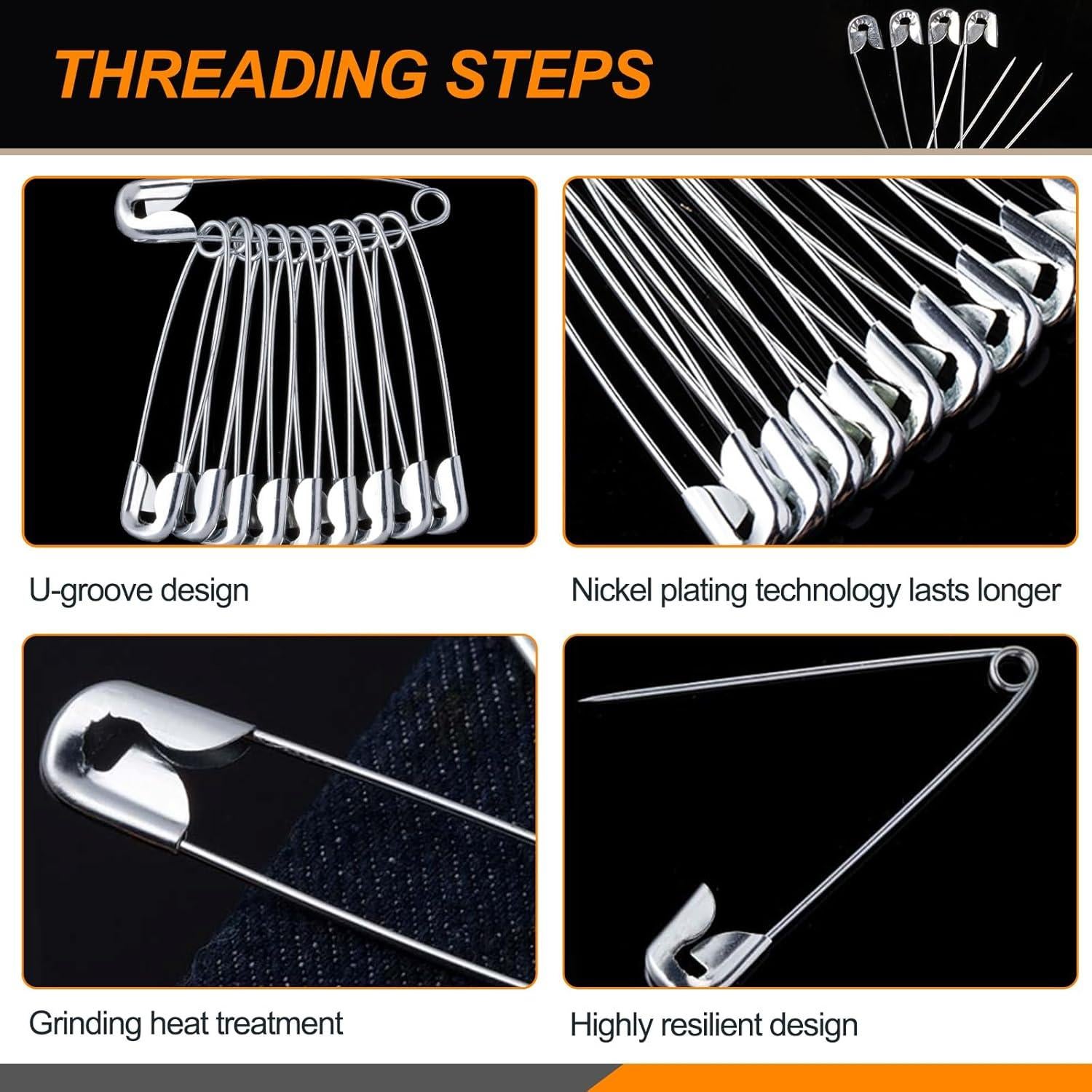 Kit de Costura Rustark 98 Piezas con Bolsa Portátil