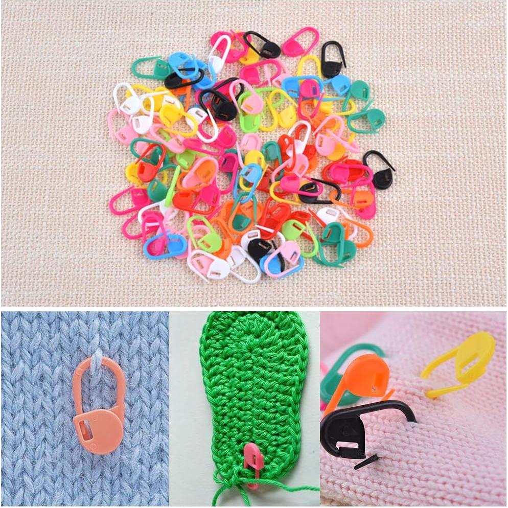 500 Marcadores de Puntos de Tejido Mayboos de Plástico