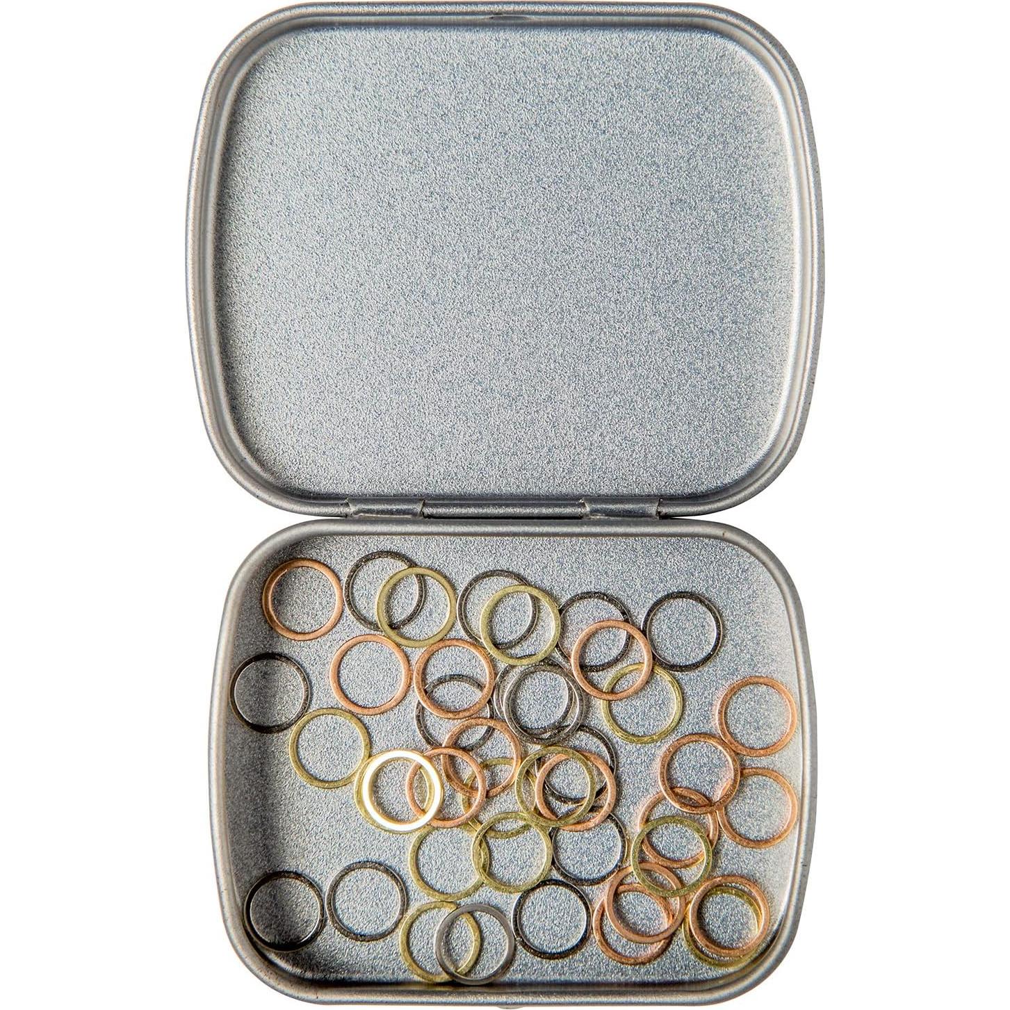 Juego de Marcadores de Puntos Metálicos Knit Picks 45 Pk