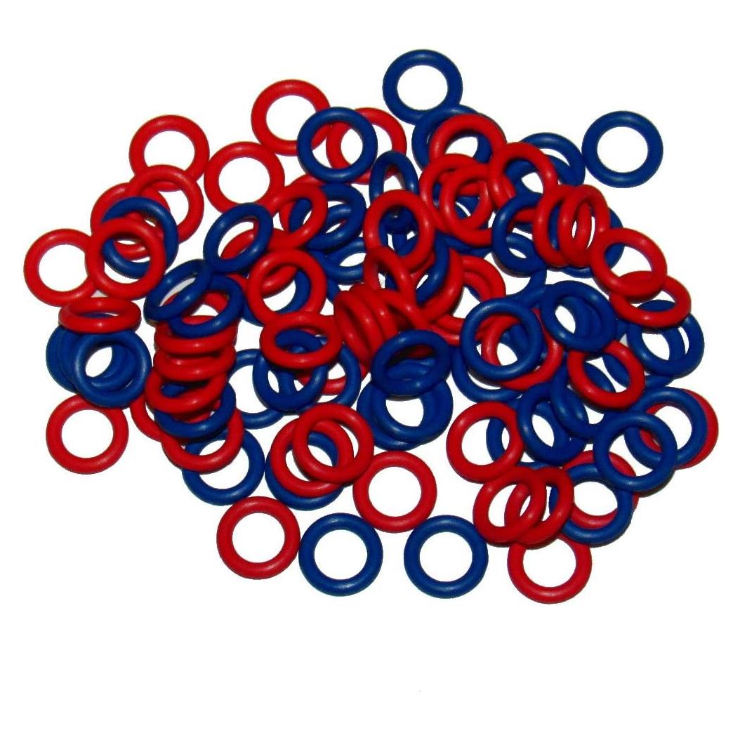 Marcadores de Anillo de Costura Suaves Captain O-Ring 100 Piezas