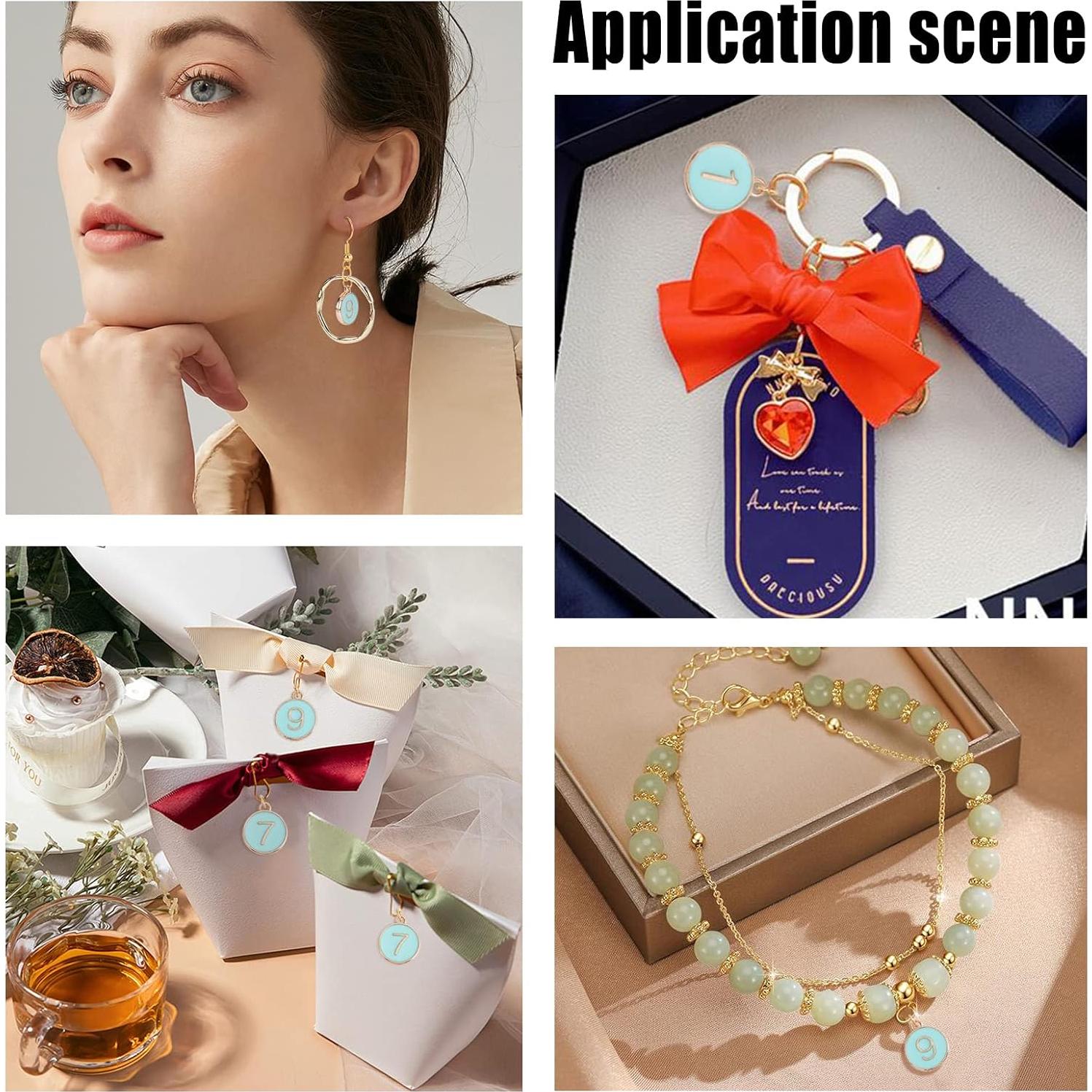 Marcadores de Puntos NBEADS 10 Pcs con Pines de Calabaza