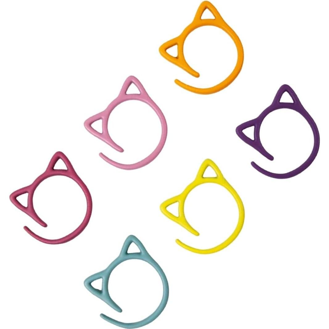 Marcadores de Puntos de Tejer Fazanwey - 24 Piezas Coloridos