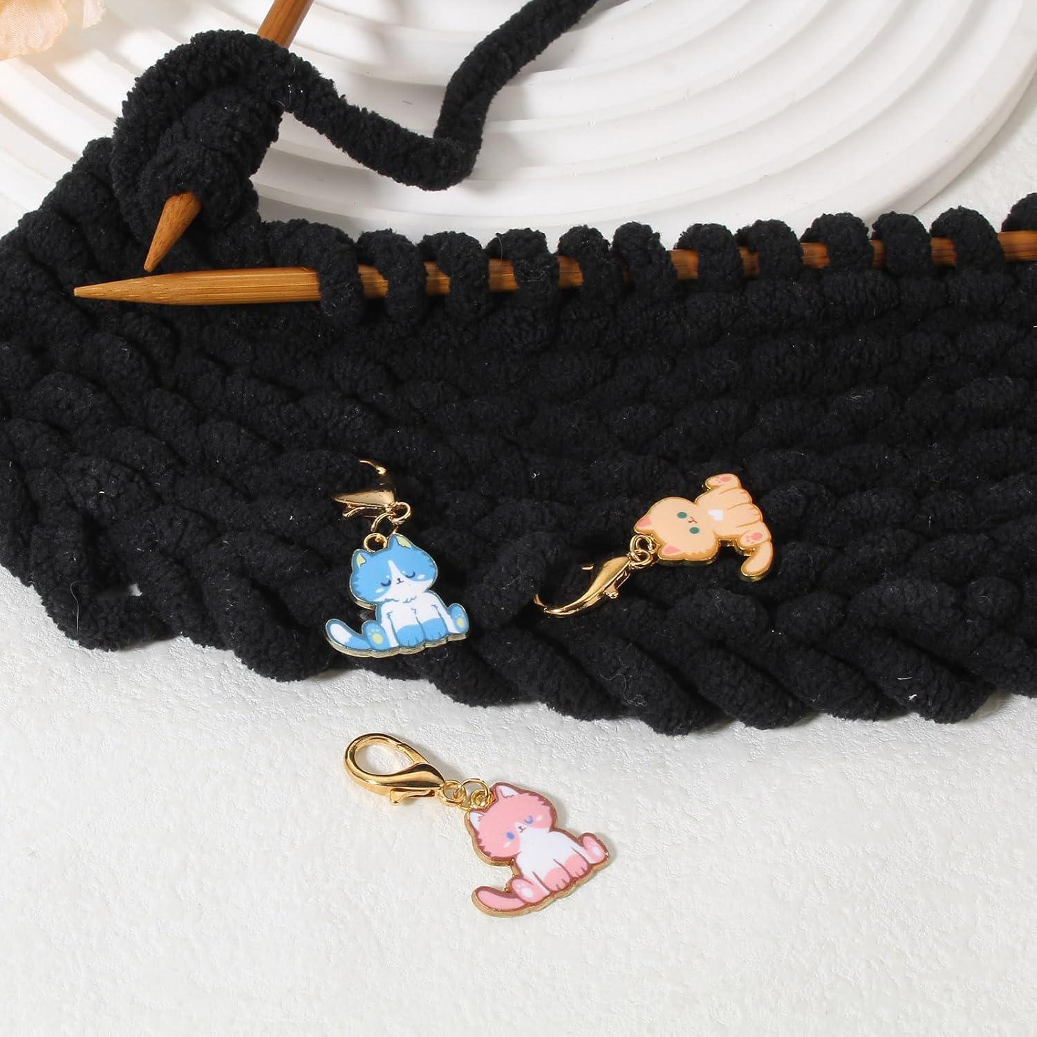 Marcadores de Puntos de Gato DoreenBeads - 8 Pcs Aleación