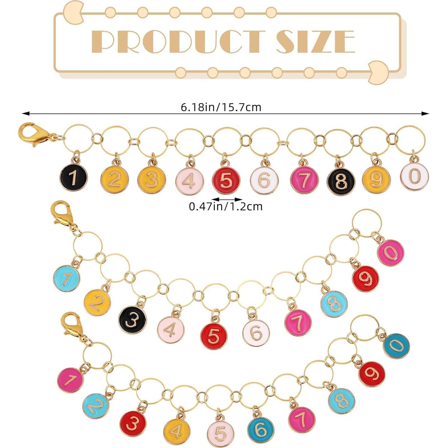 Contadores de Fila para Tejer COGCHARGER 3 Piezas Esmalte