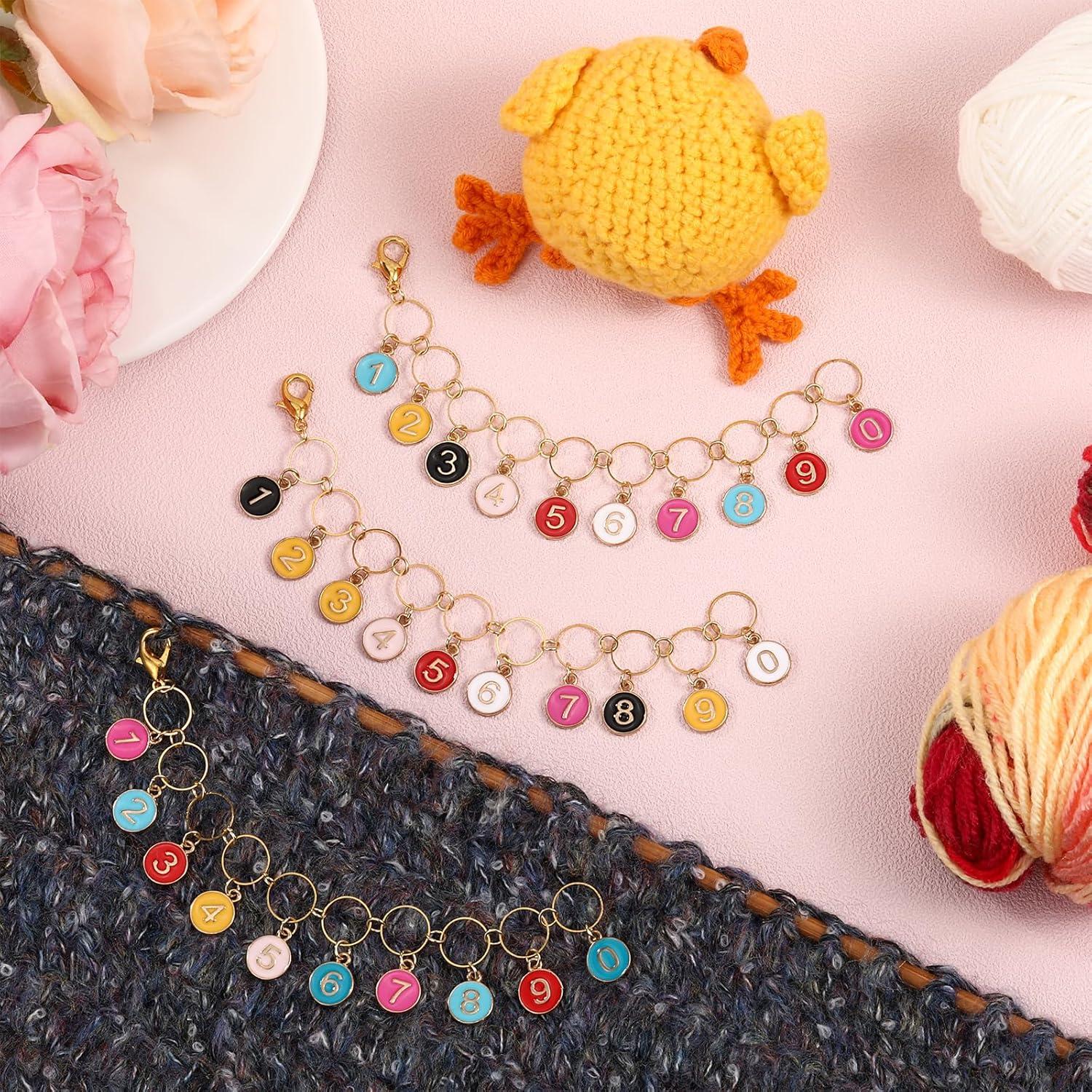 Contadores de Fila para Tejer COGCHARGER 3 Piezas Esmalte