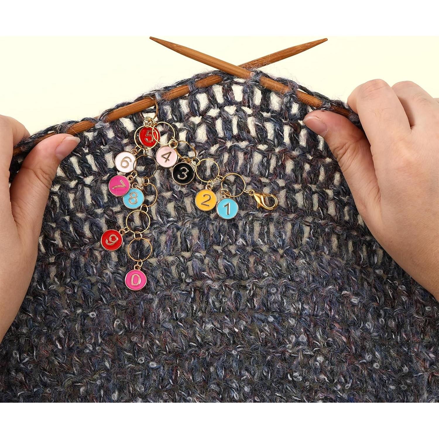 Contadores de Fila para Tejer COGCHARGER 3 Piezas Esmalte