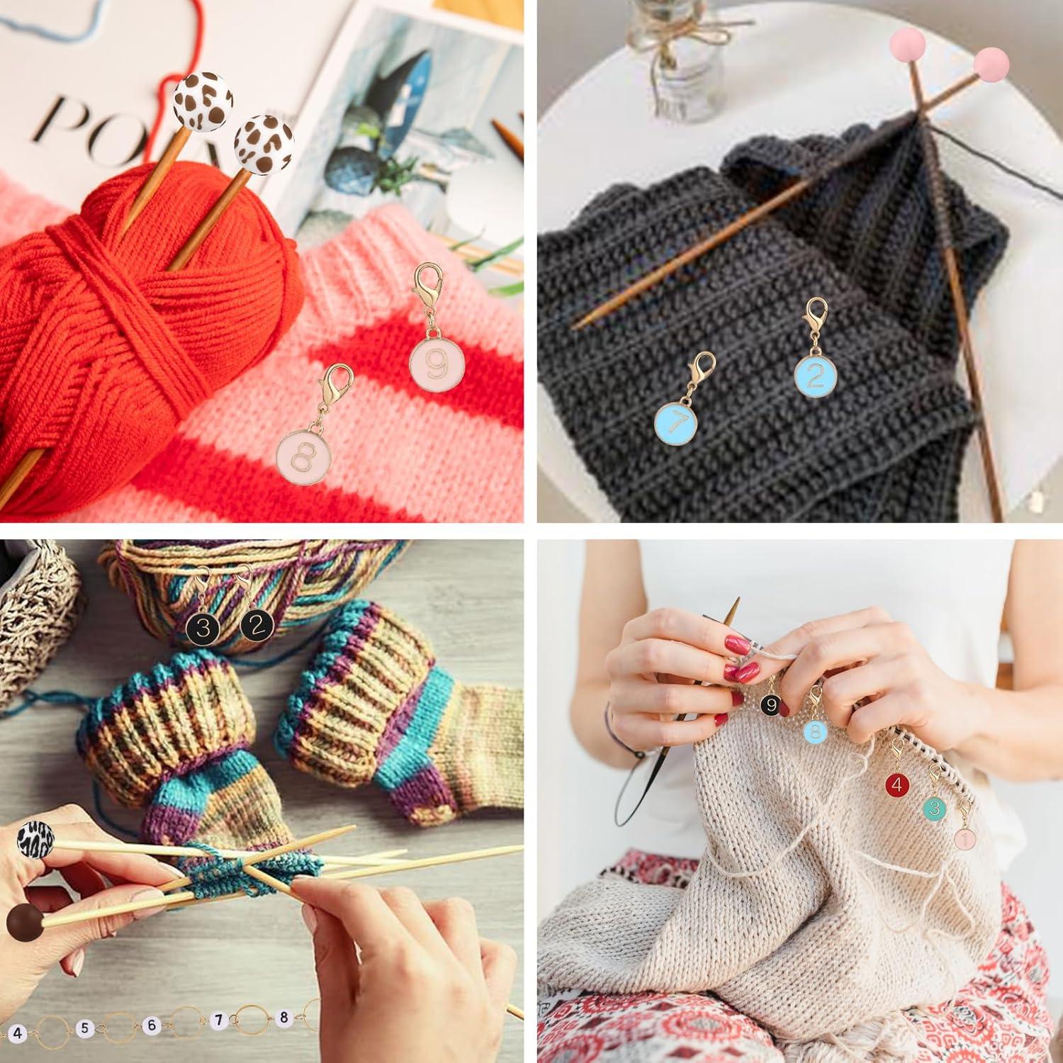 Contadores de Fila para Tejer COGCHARGER 3 Piezas Esmalte