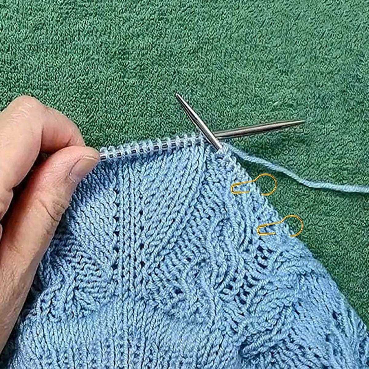 100 Alfileres de Seguridad de Metal en Forma de Calabaza Dorados