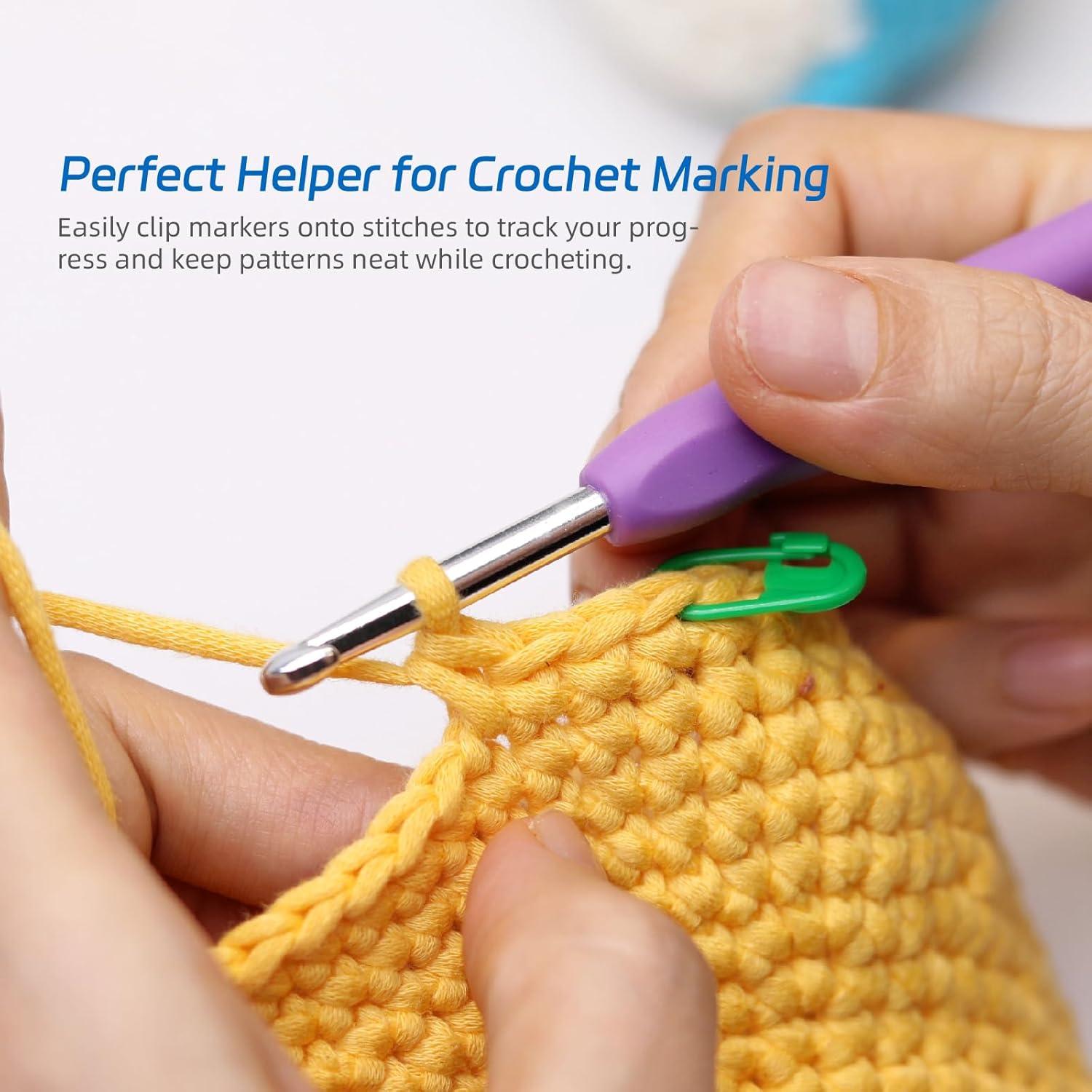 Kit de Marcadores de Puntos de Crochet Flickzo 200PCS