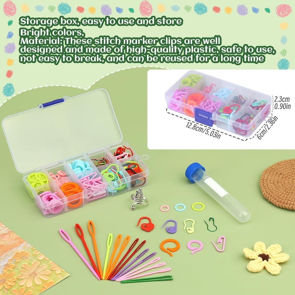 Marcadores de Puntos LUNARM 205 Piezas con Agujas y Caja