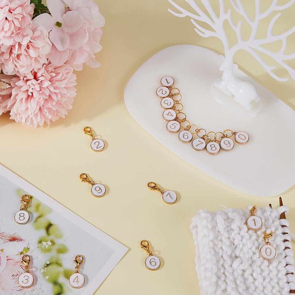 Marcadores de Puntos SUNNYCLUE 11 Piezas para Tejido DIY