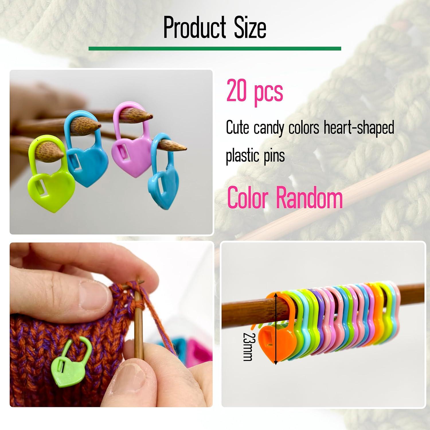 Marcadores de Puntos para Tejer CheerCorner - 30 Piezas