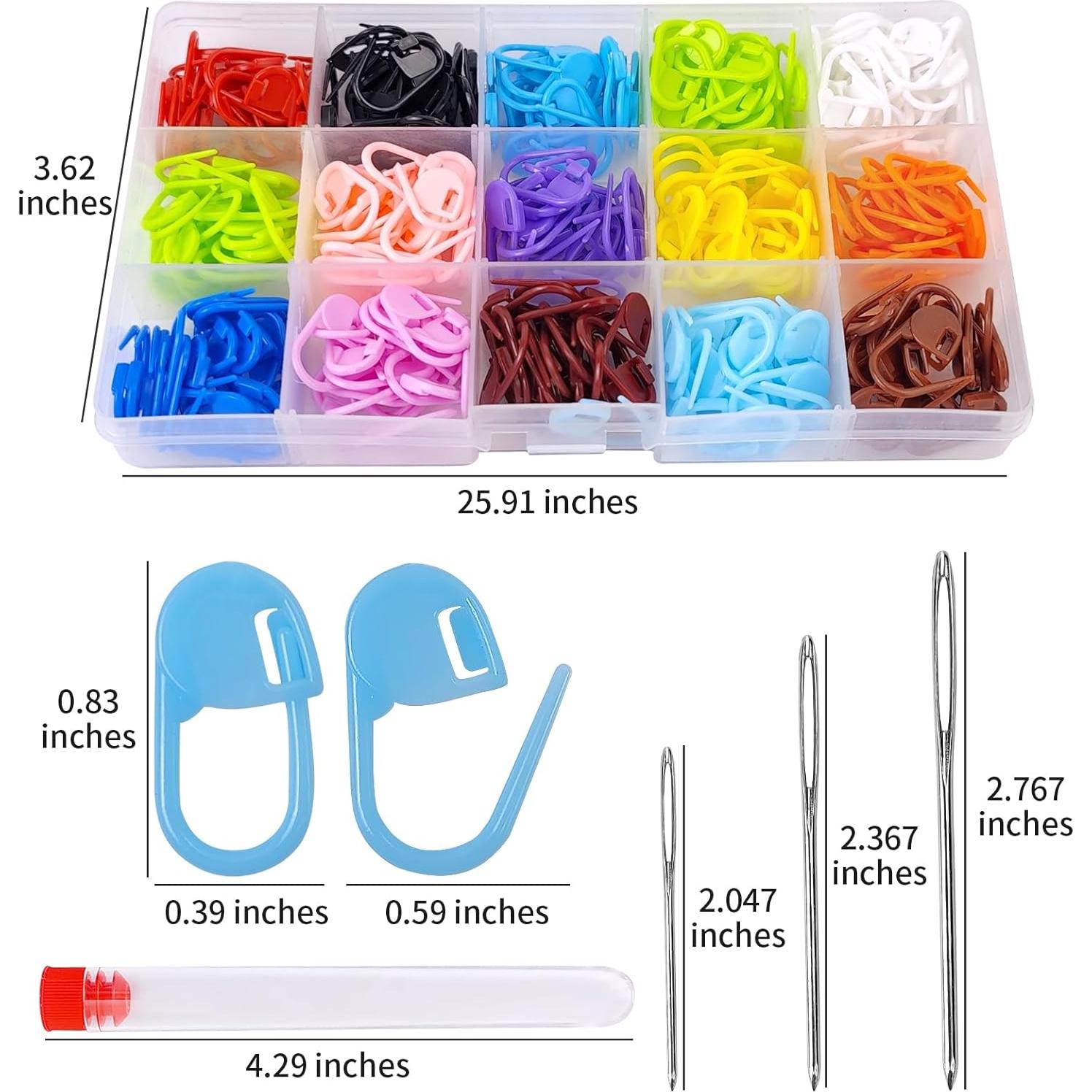 Kit de Marcadores de Puntos Coloridos HFZRZFH 300 Pzs con Agujas