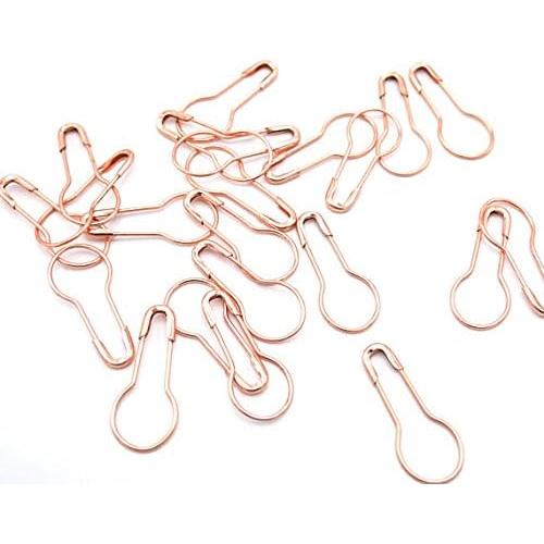 450 Alfileres de Seguridad Metálicos Multicolor 15 Colores 2.1cm