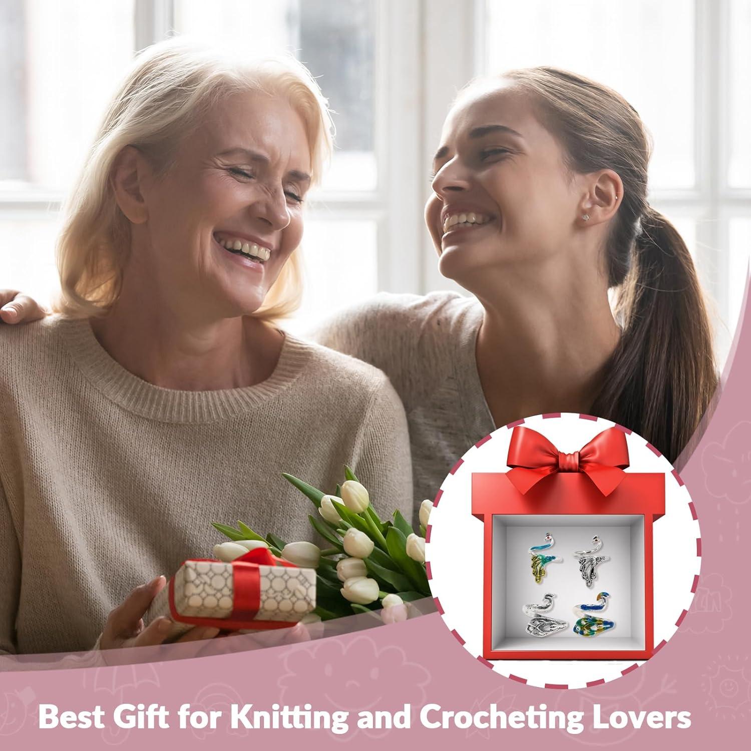 Kit de Anillos de Crochet LBU + 60 Marcadores Ajustables