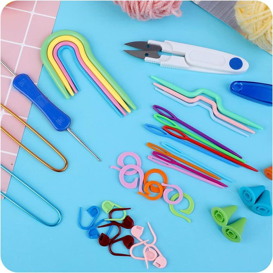 Kit Completo de Tejido JUPEAN 91 Piezas con Accesorios