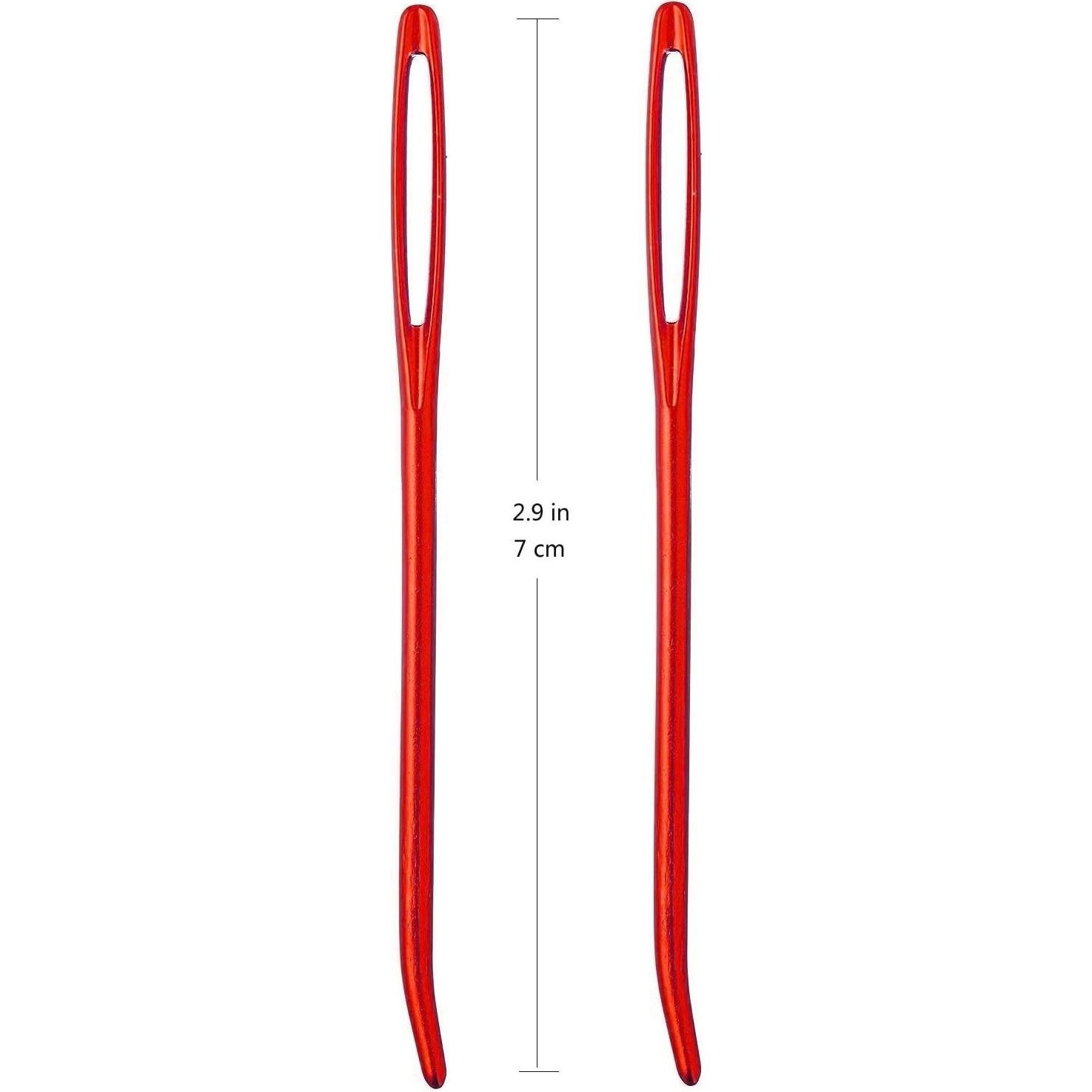 Kit de Agujas de Tejer y Marcadores de Puntos Tiazey - Metal