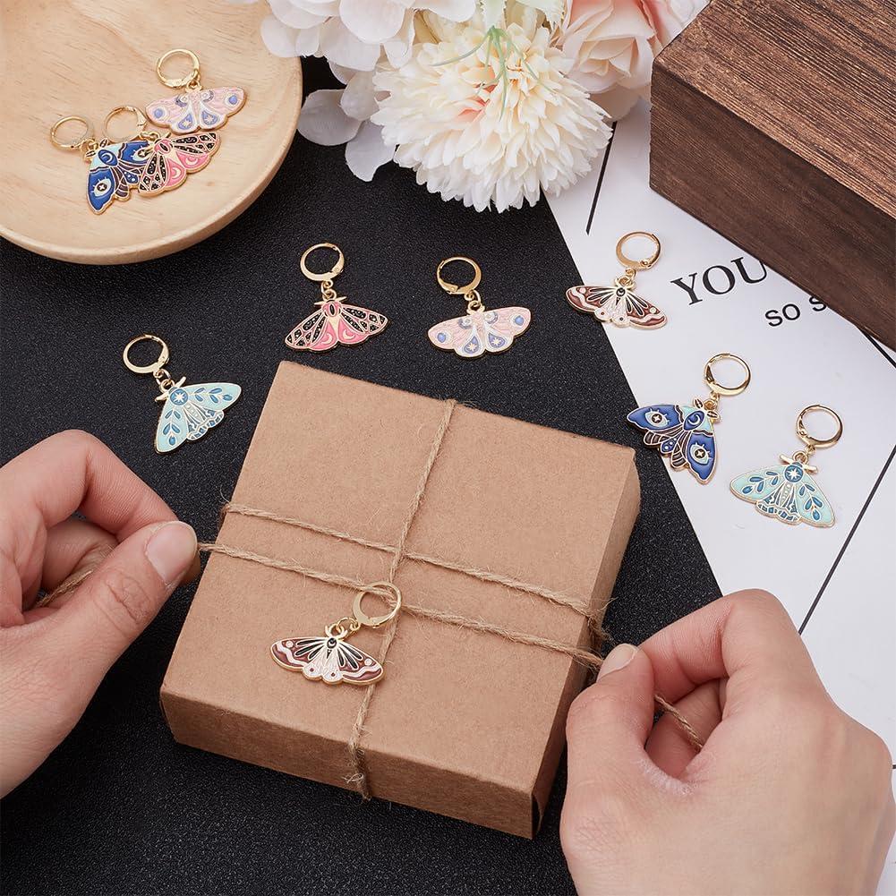 Marcadores de Puntos de Costura CRAFTYMELODY 10 Piezas Polilla