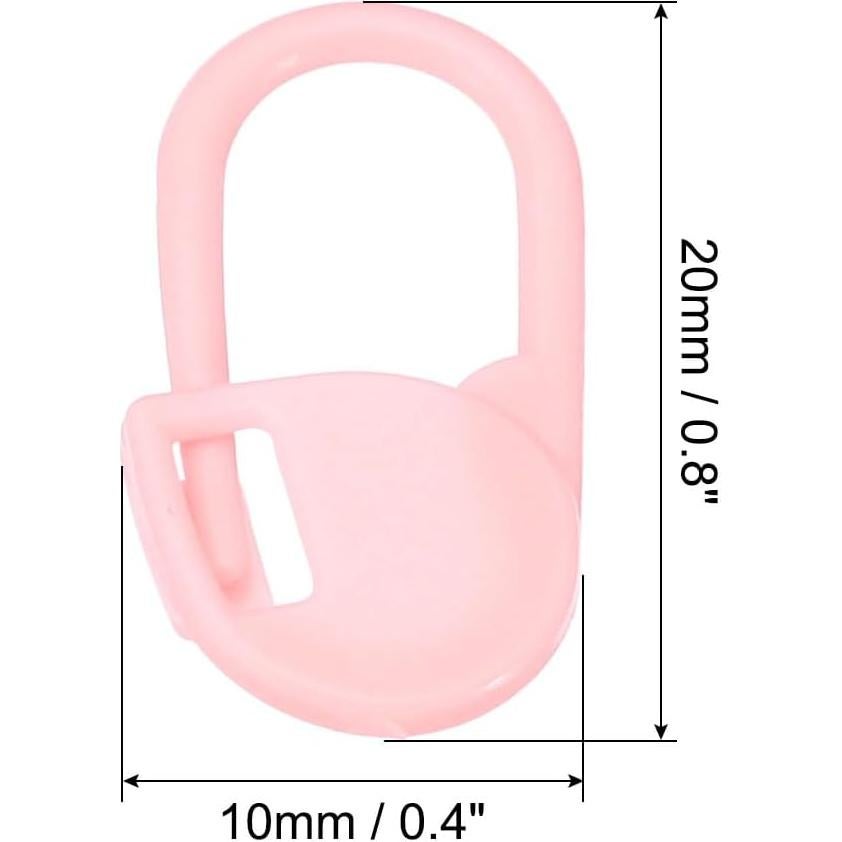 Marcadores de Puntos de Crochet PATIKIL 100 Unidades Plástico