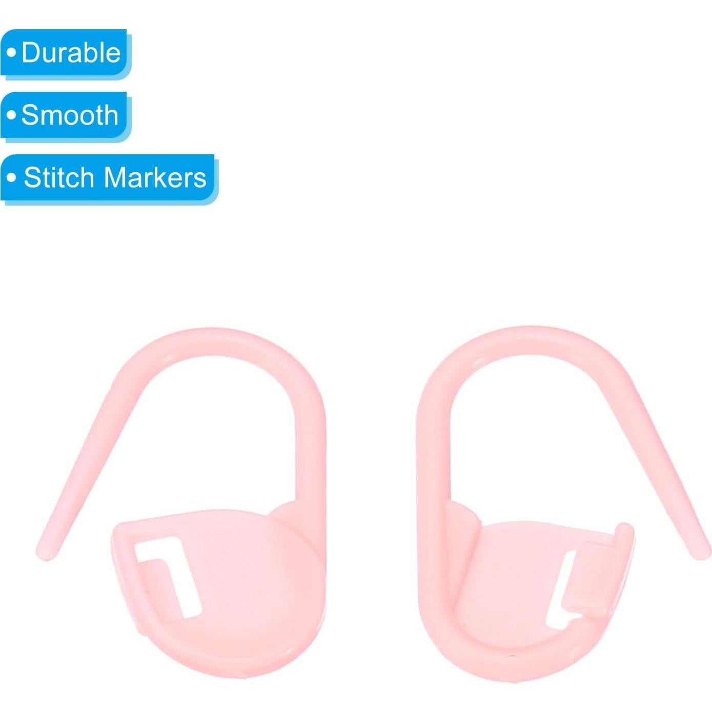 Marcadores de Puntos de Crochet PATIKIL 100 Unidades Plástico