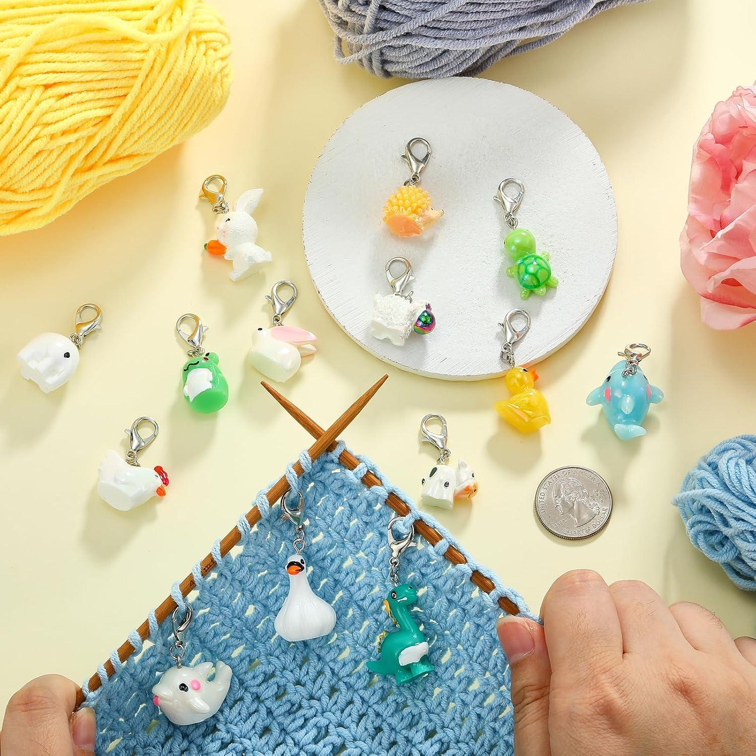 Marcadores de Puntos de Tejer BEEFLYING - 14 Estilos Animales