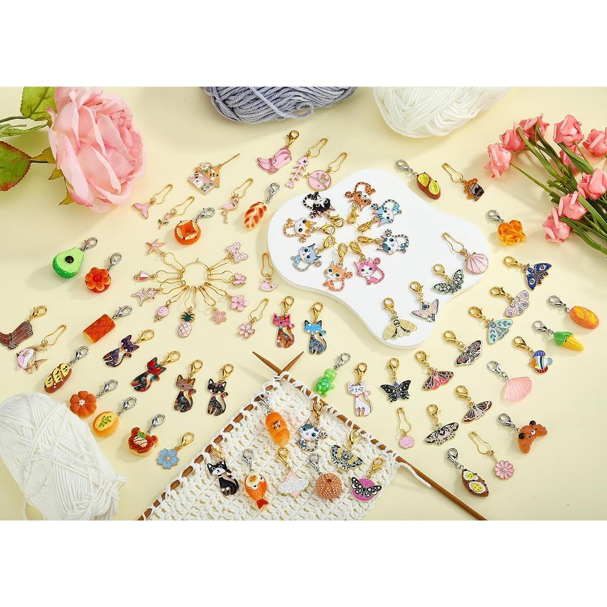 Marcadores de Puntos de Tejer BEEFLYING - 14 Estilos Animales