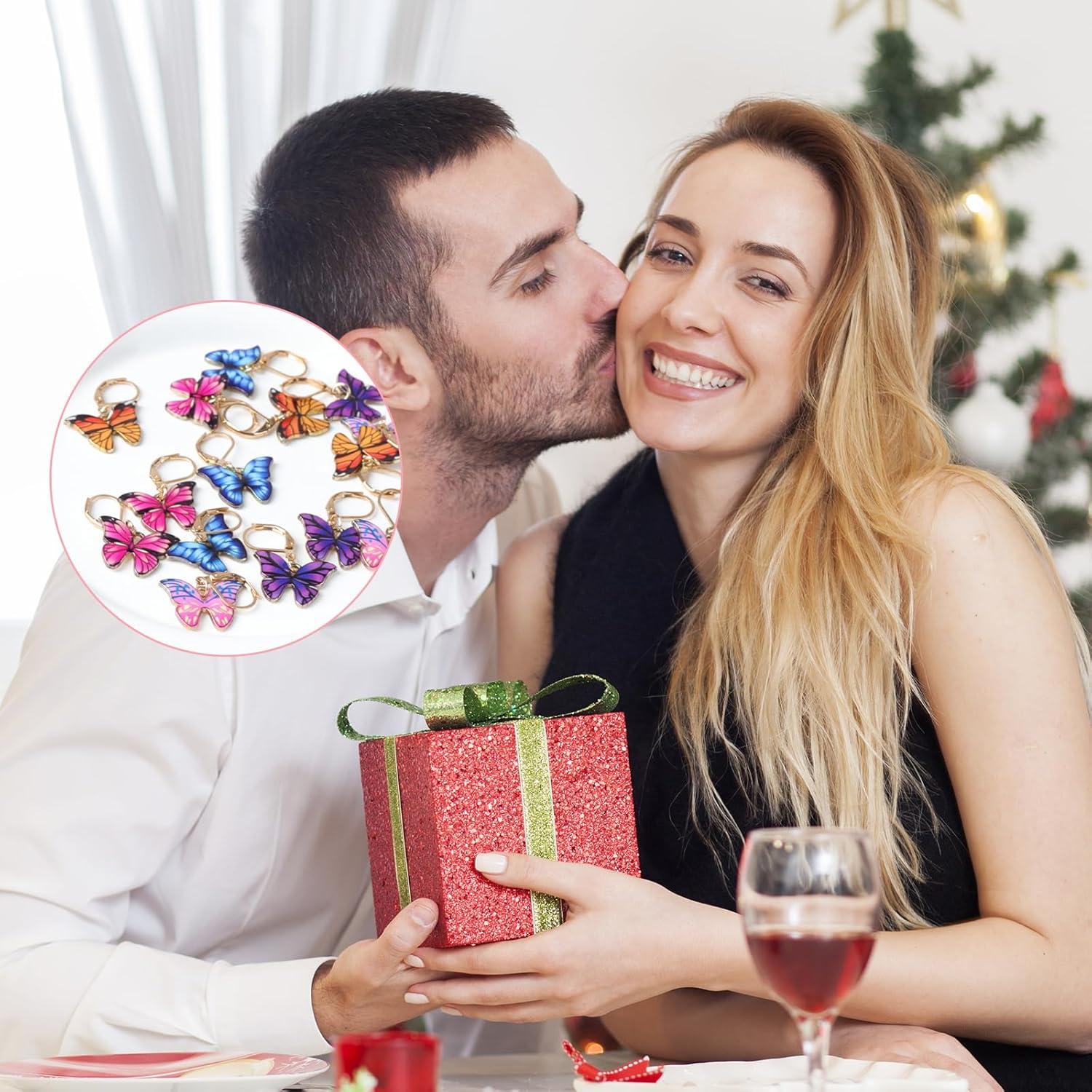 20 Marcadores de Puntos para Tejer Maxqzin - Aleación, 5 Colores