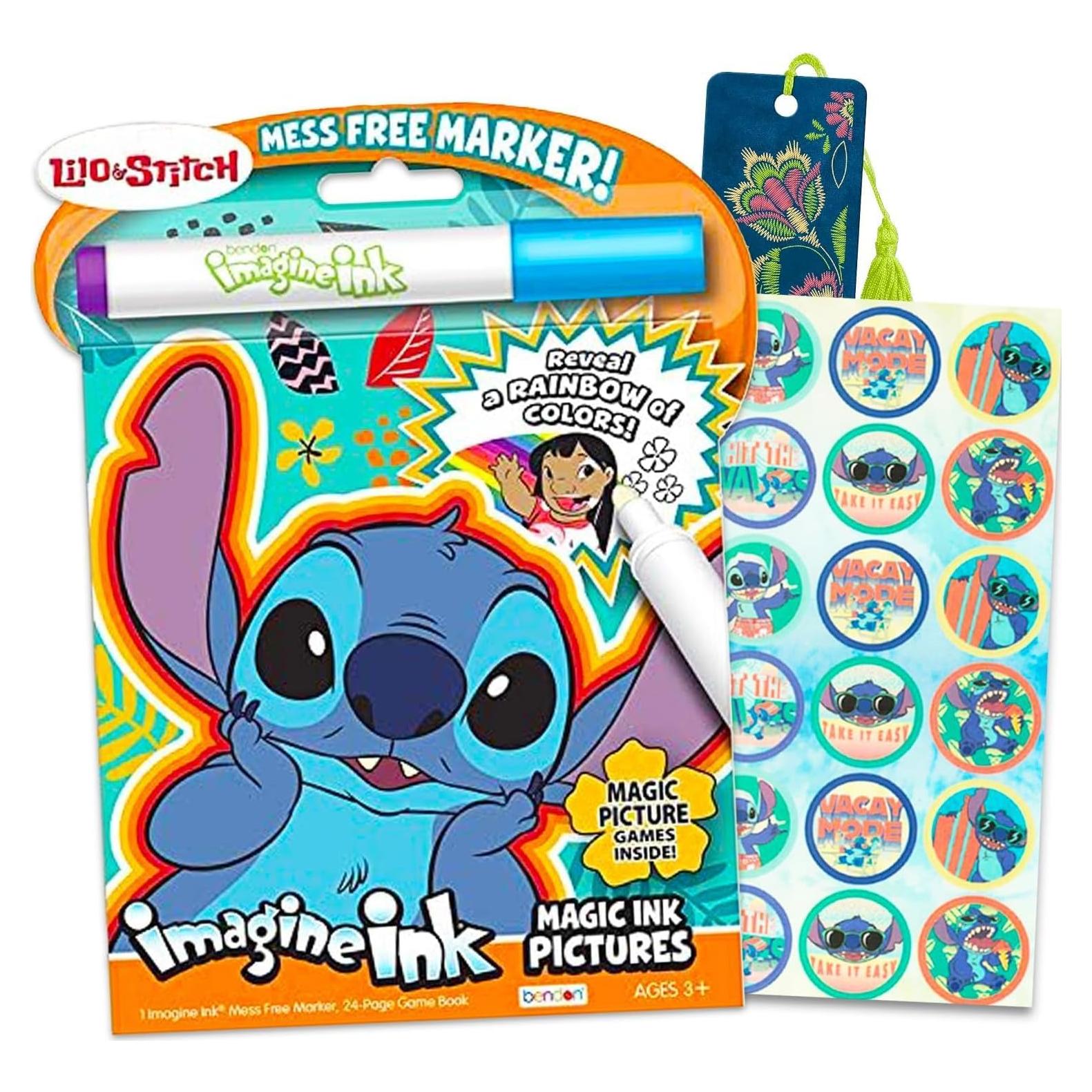 Libro para Colorear Disney Lilo y Stitch - Actividades Sin Desorden