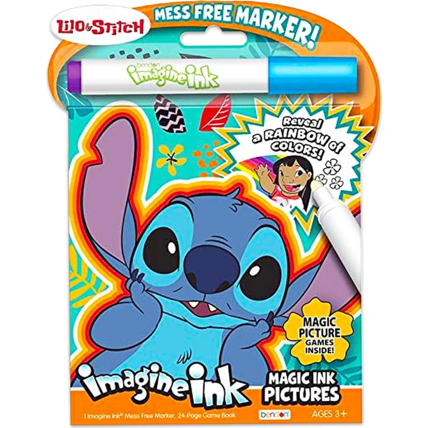 Libro para Colorear Disney Lilo y Stitch - Actividades Sin Desorden