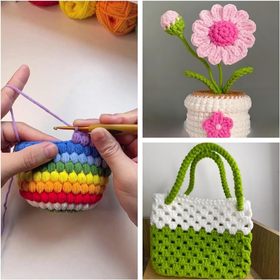 Kit de Ganchillos iKumar 41 Piezas con Mangos Ergonómicos