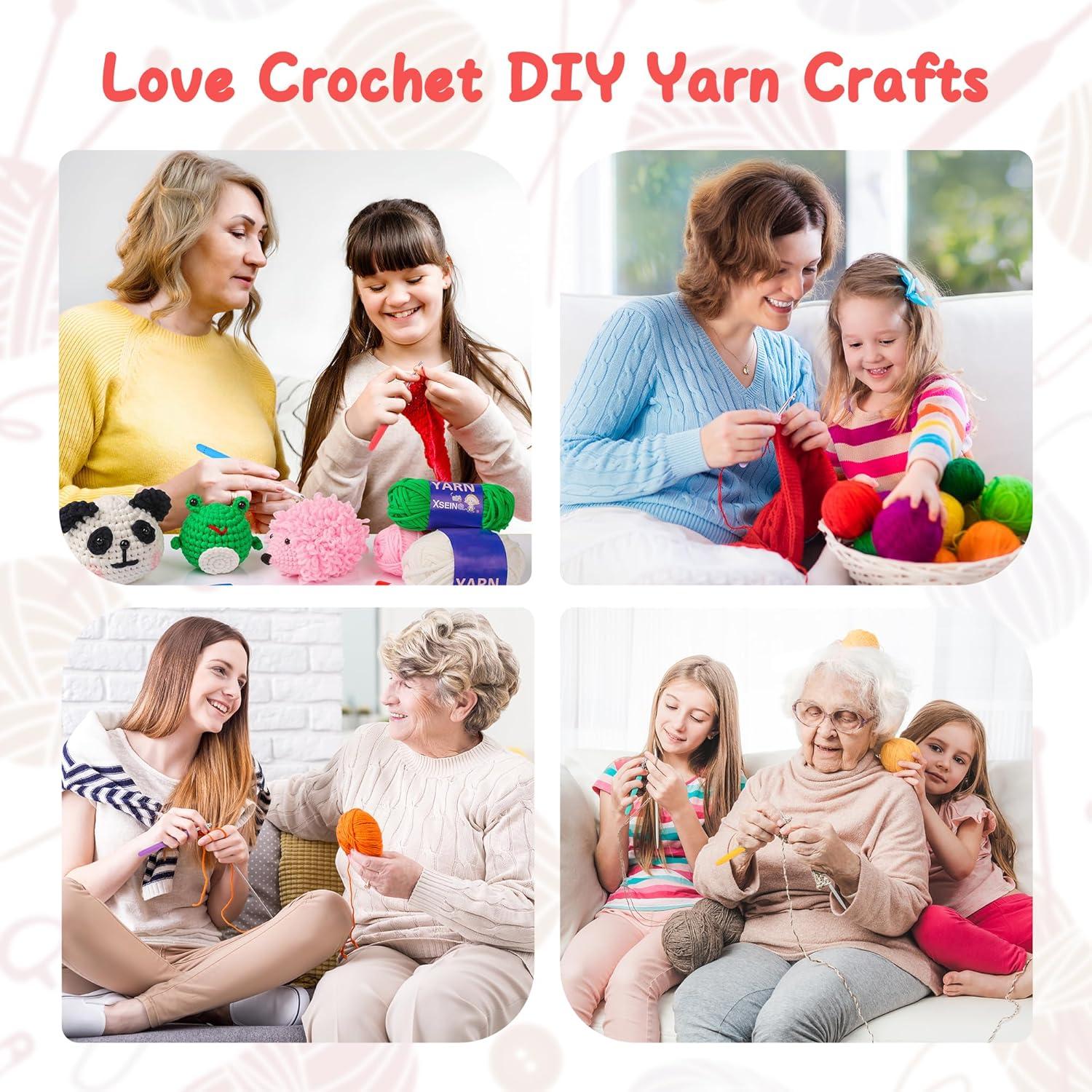 Kit de Ganchillos iKumar 41 Piezas con Mangos Ergonómicos