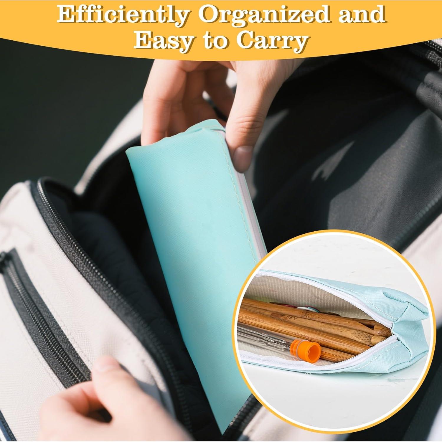 Set de Ganchos de Crochet RAINFLOW 12 Tamaños 3mm-12mm