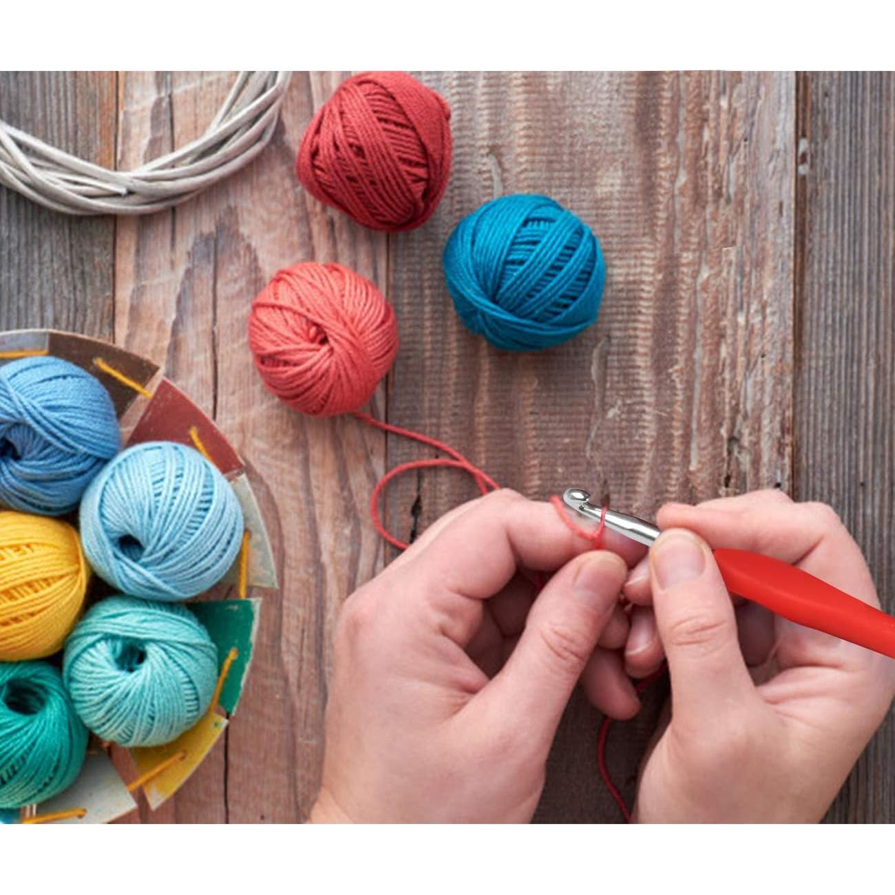 Juego de Ganchos de Crochet StiVerse 39 Piezas Multicolor