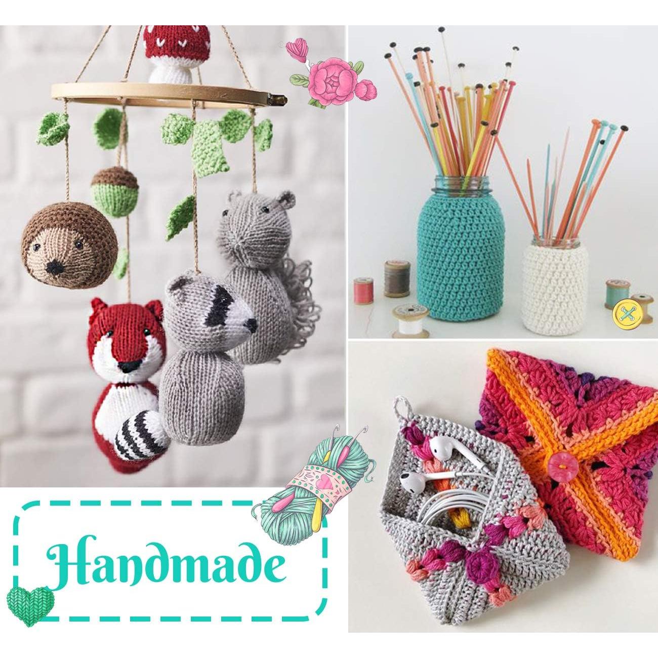 Juego de Ganchos de Crochet StiVerse 39 Piezas Multicolor