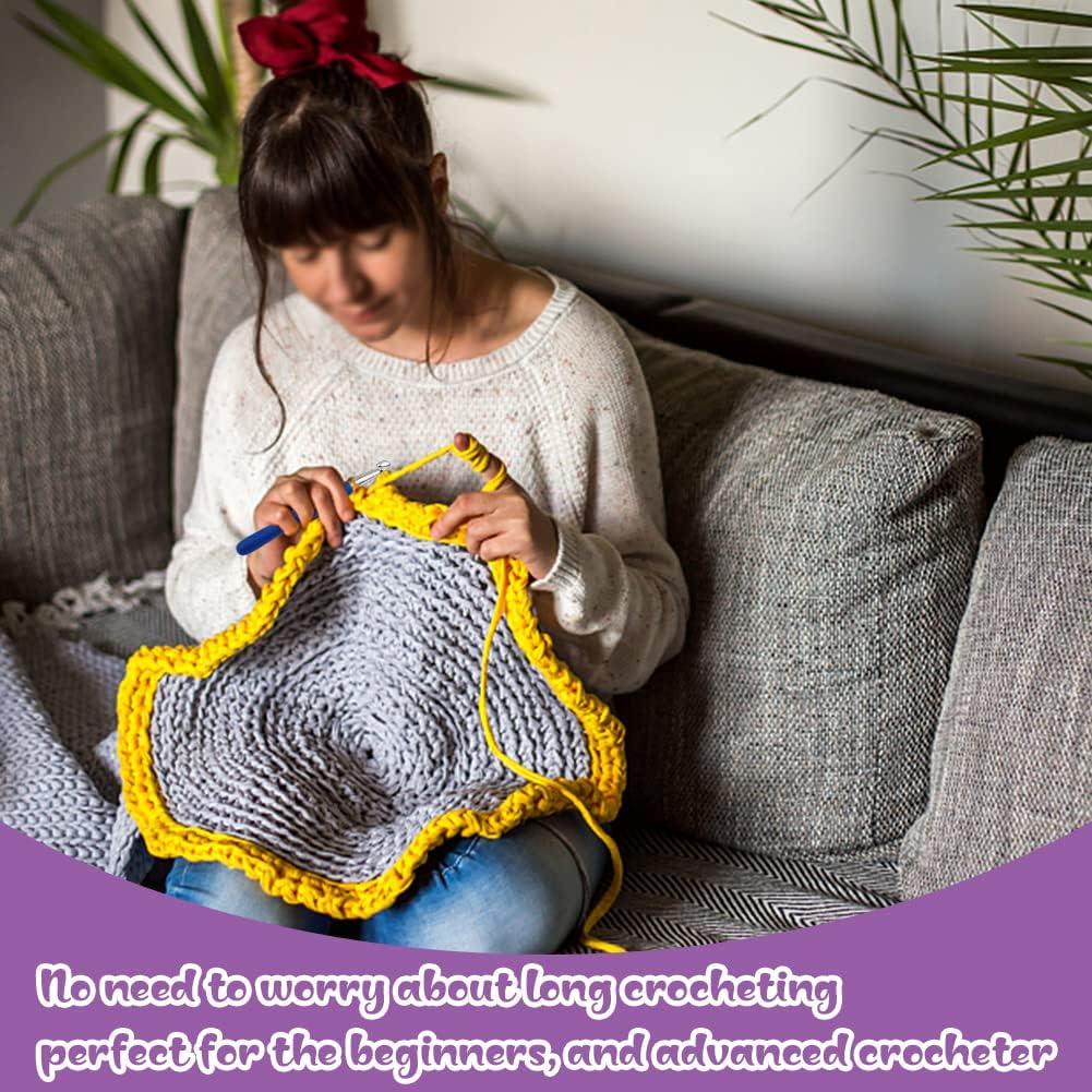 Ganchos de Crochet Ergonómicos Mayboos 3 Piezas 5.0-9.0 mm